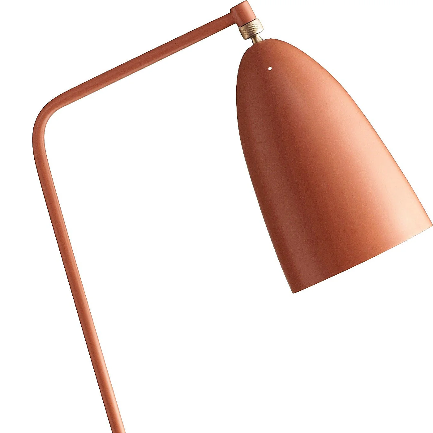 Lampa podłogowa  do czytania GRÄSHOPPA pomarańczowy trójnóg - Image 3