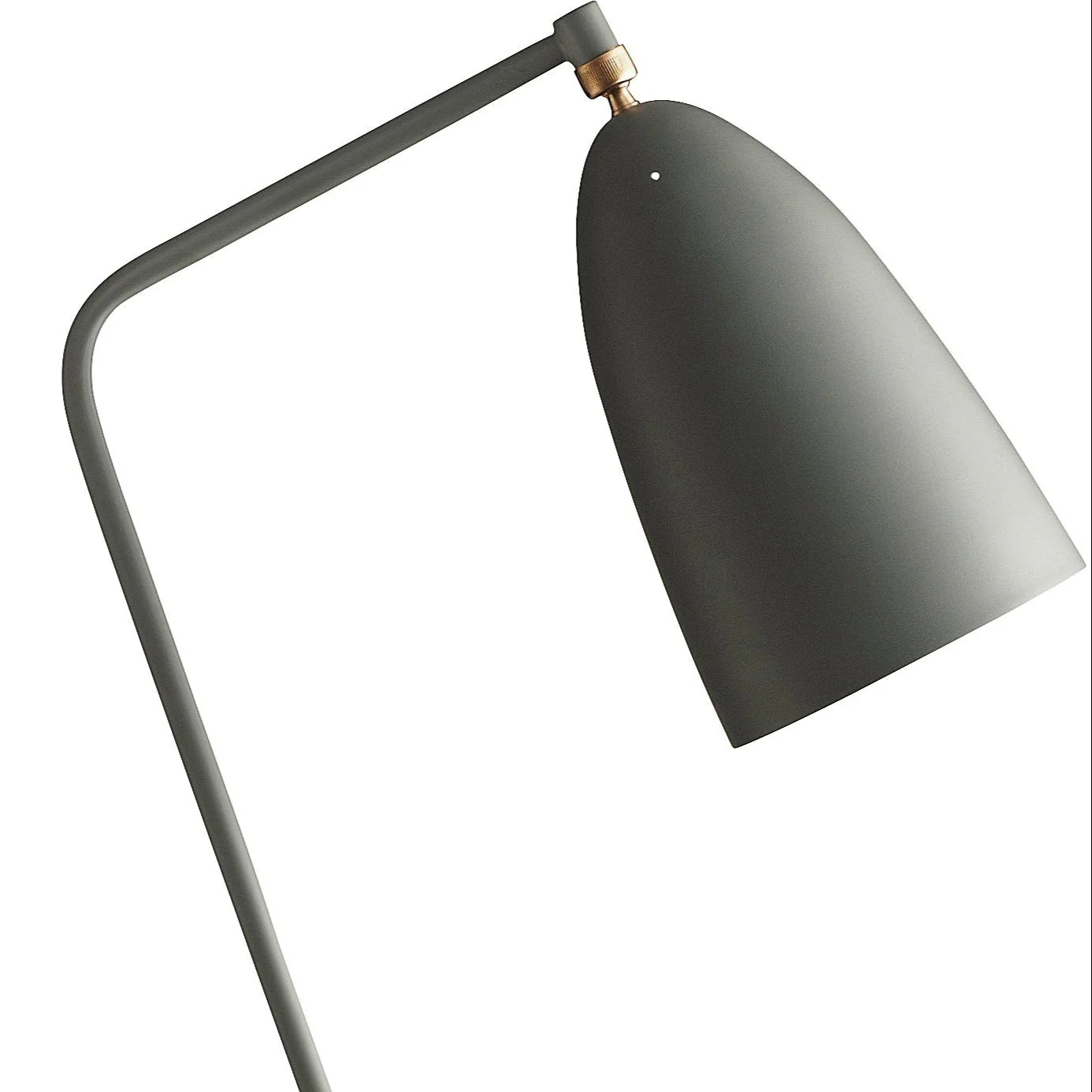 Lampa podłogowa do czytania GRÄSHOPPA szary trójnóg - Image 3