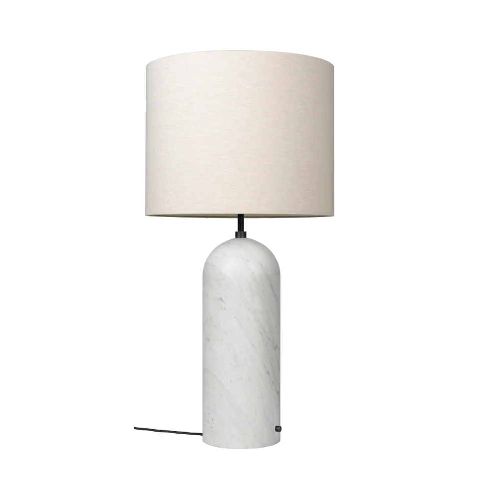 Lampa podłogowa GRAVITY XL biały marmur
