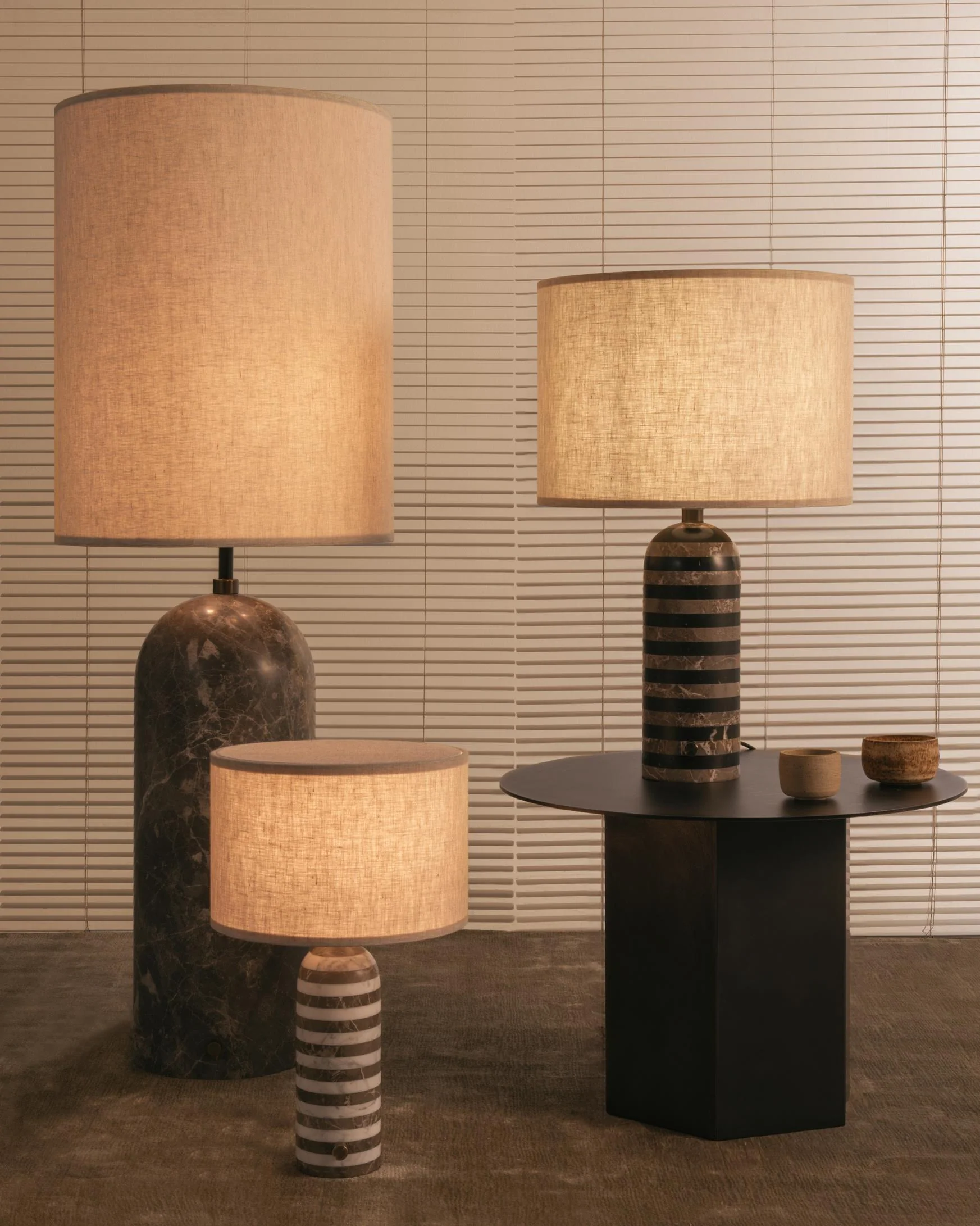 Lampa podłogowa GRAVITY XL czarny marmur - Image 7