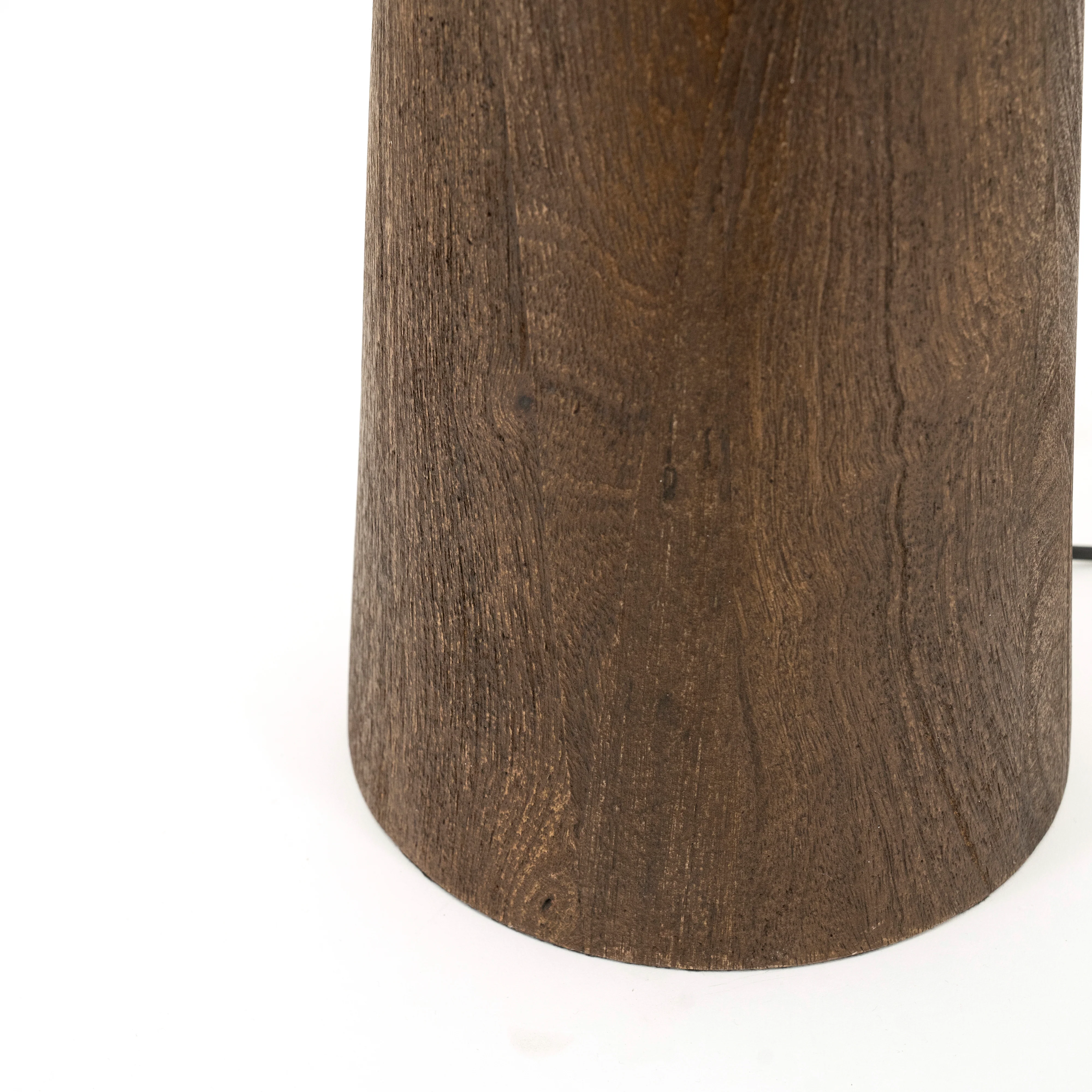 Lampa podłogowa GUARD ciemne drewno mango - Image 5