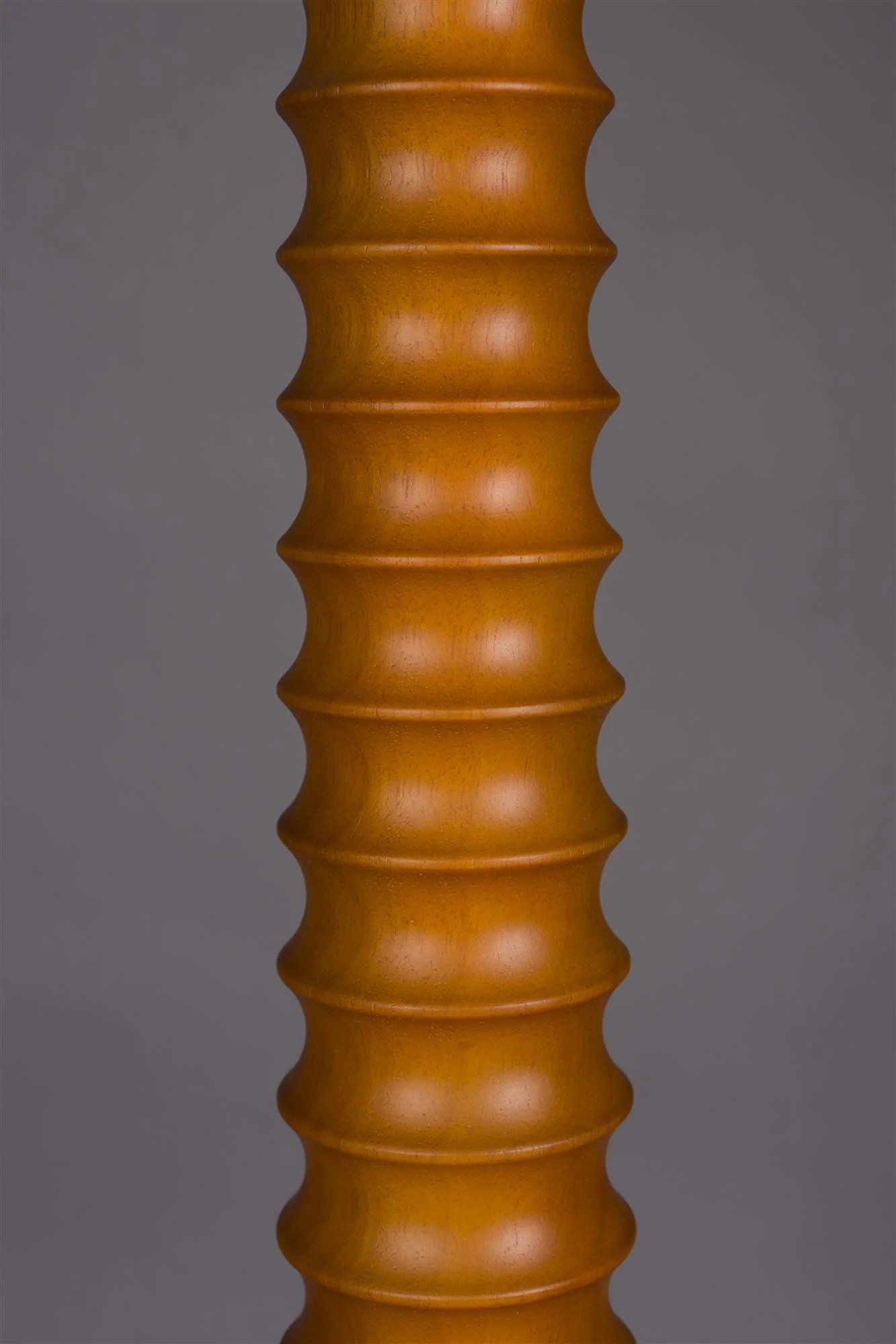 Lampa podłogowa HORACE drewno dębowe z bawełnianym kloszem - Image 7