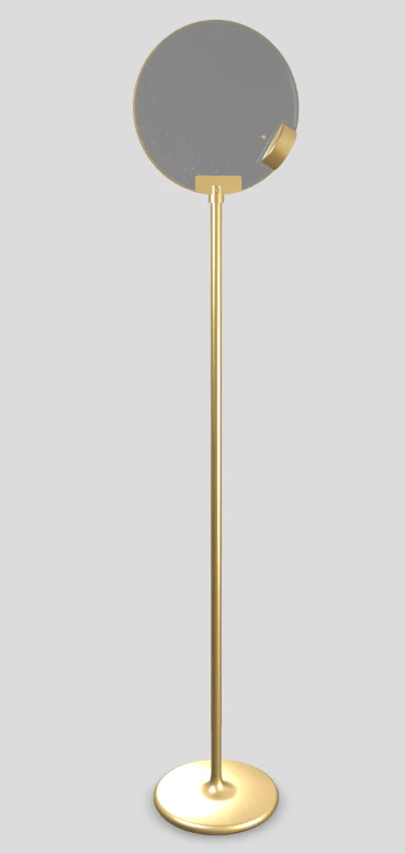 Lampa podłogowa HORO STL szczotkowany mosiądz - Image 7