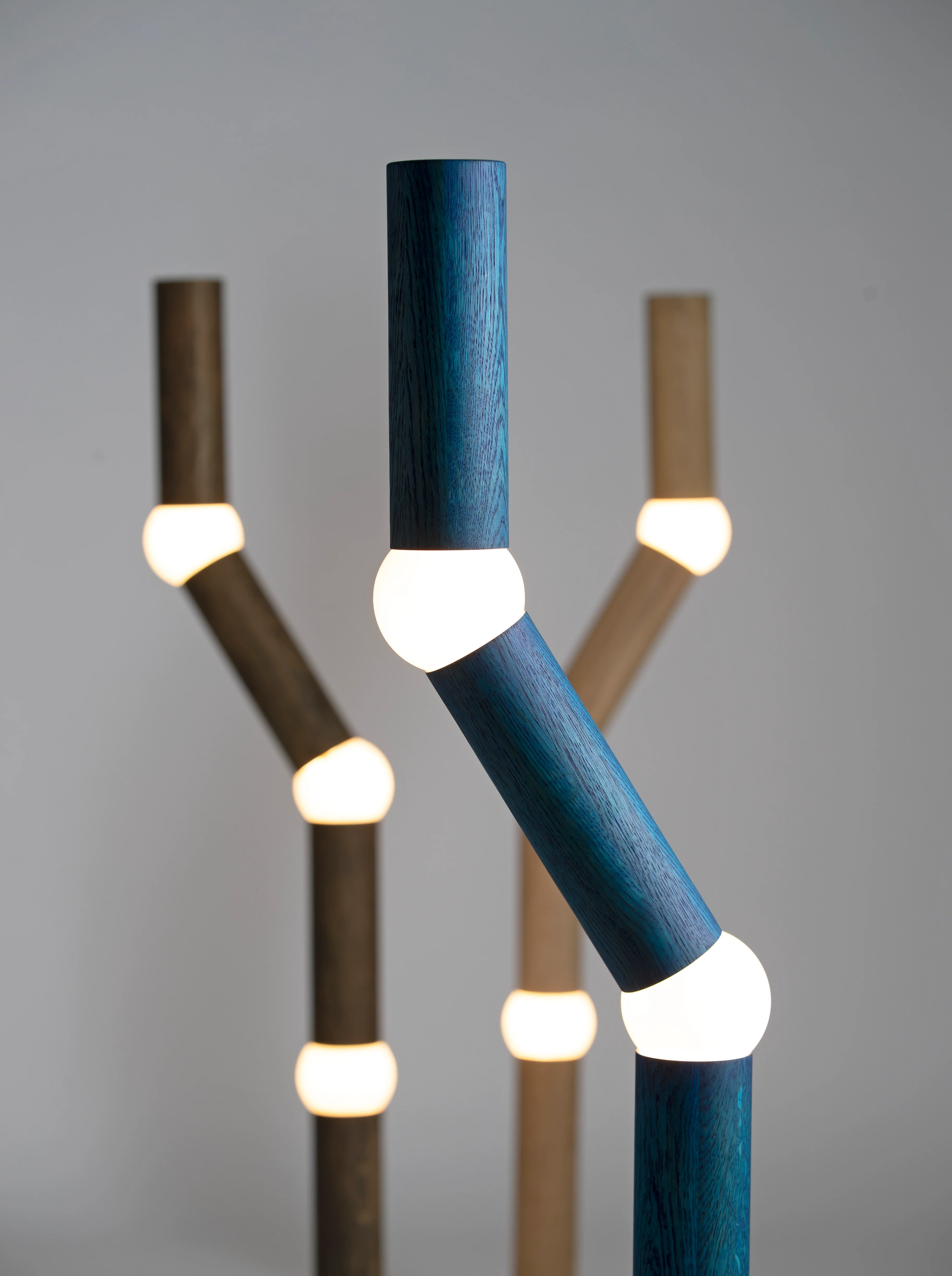 Lampa podłogowa LIGHTBONE dębowy - Image 8