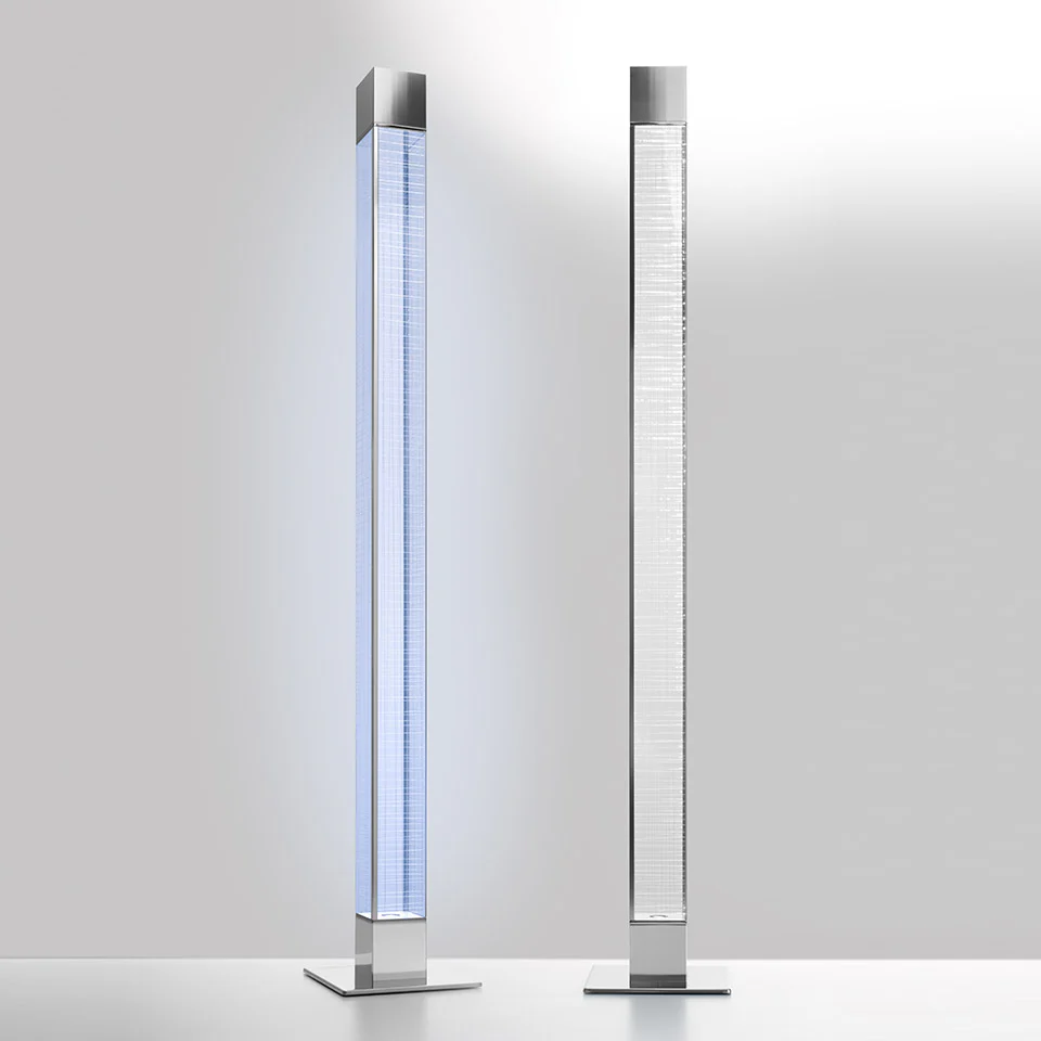 Lampa podłogowa MIMESI srebrny - Image 2