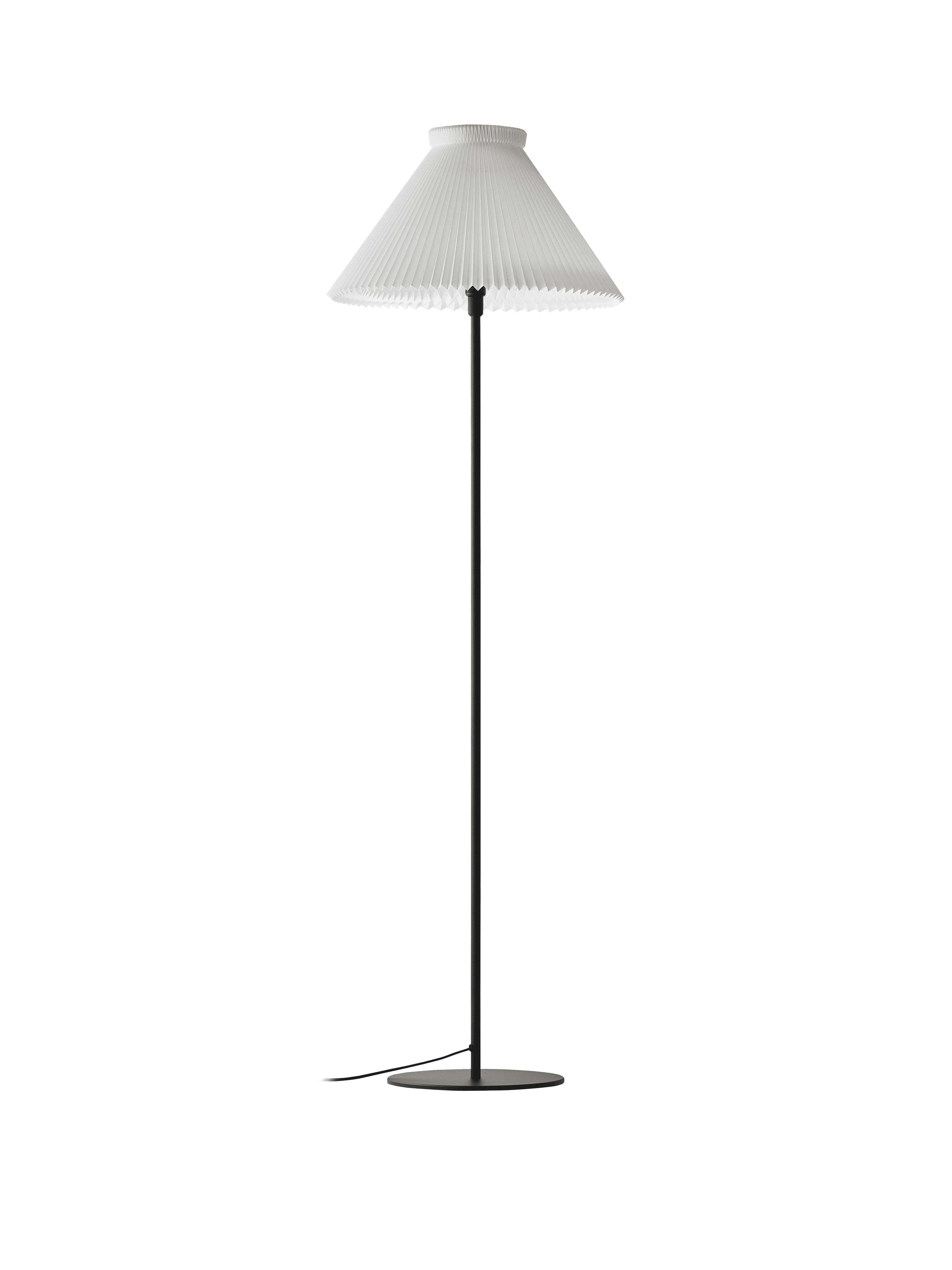 Lampa podłogowa MODEL 334 biały z czarną podstawą - Image 3