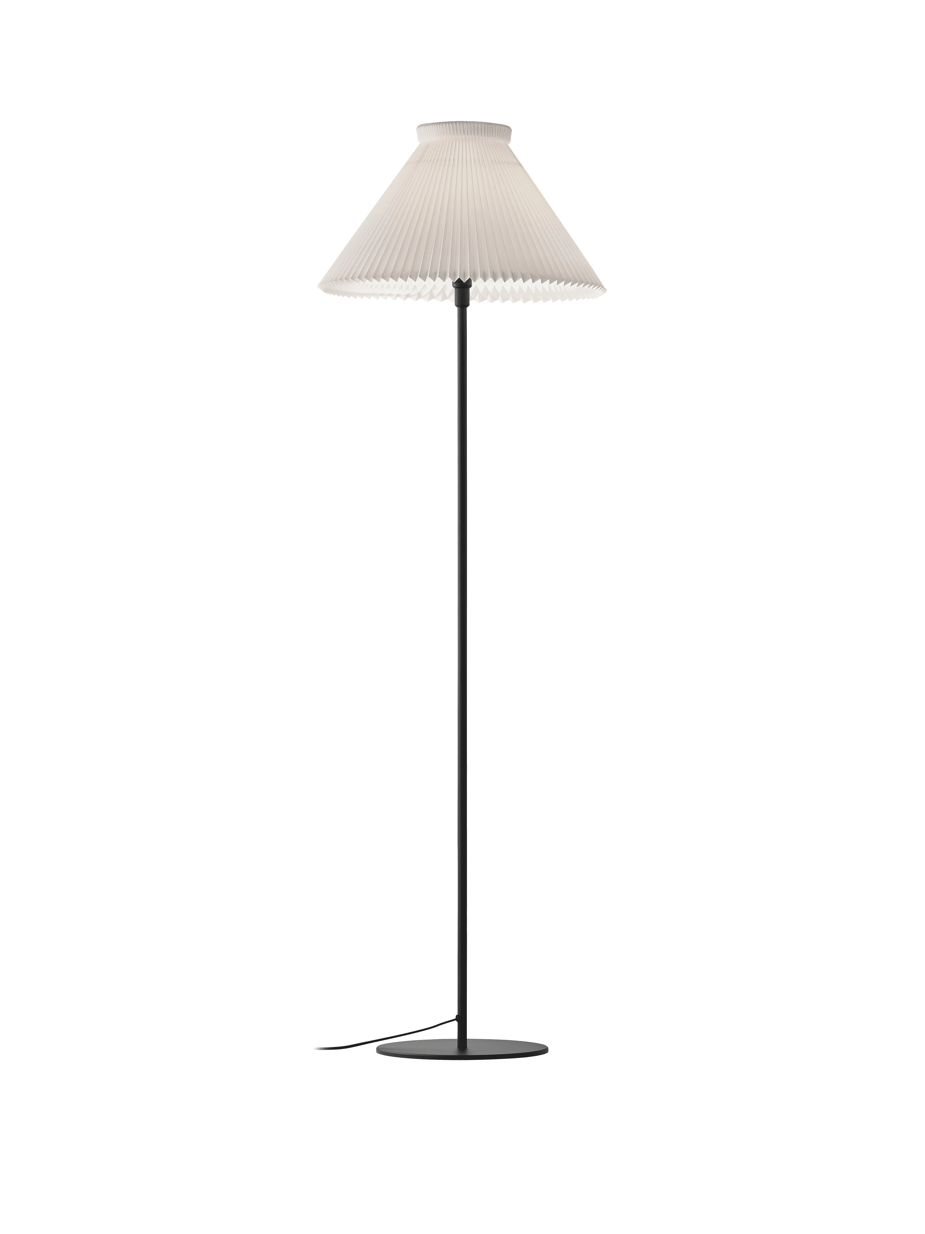 Lampa podłogowa MODEL 334 biały z czarną podstawą - Image 4