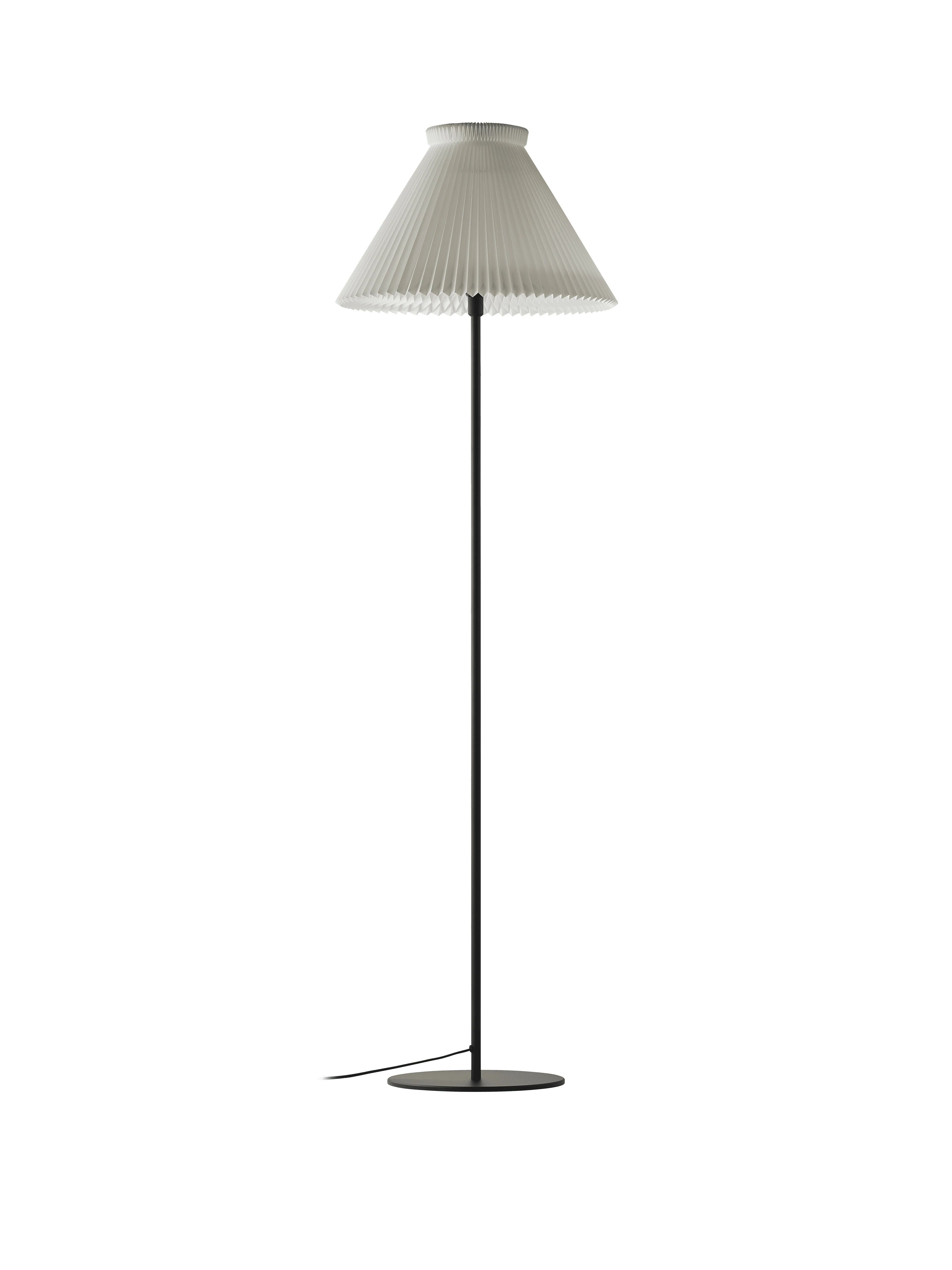 Lampa podłogowa MODEL 334 biały z czarną podstawą - Image 6