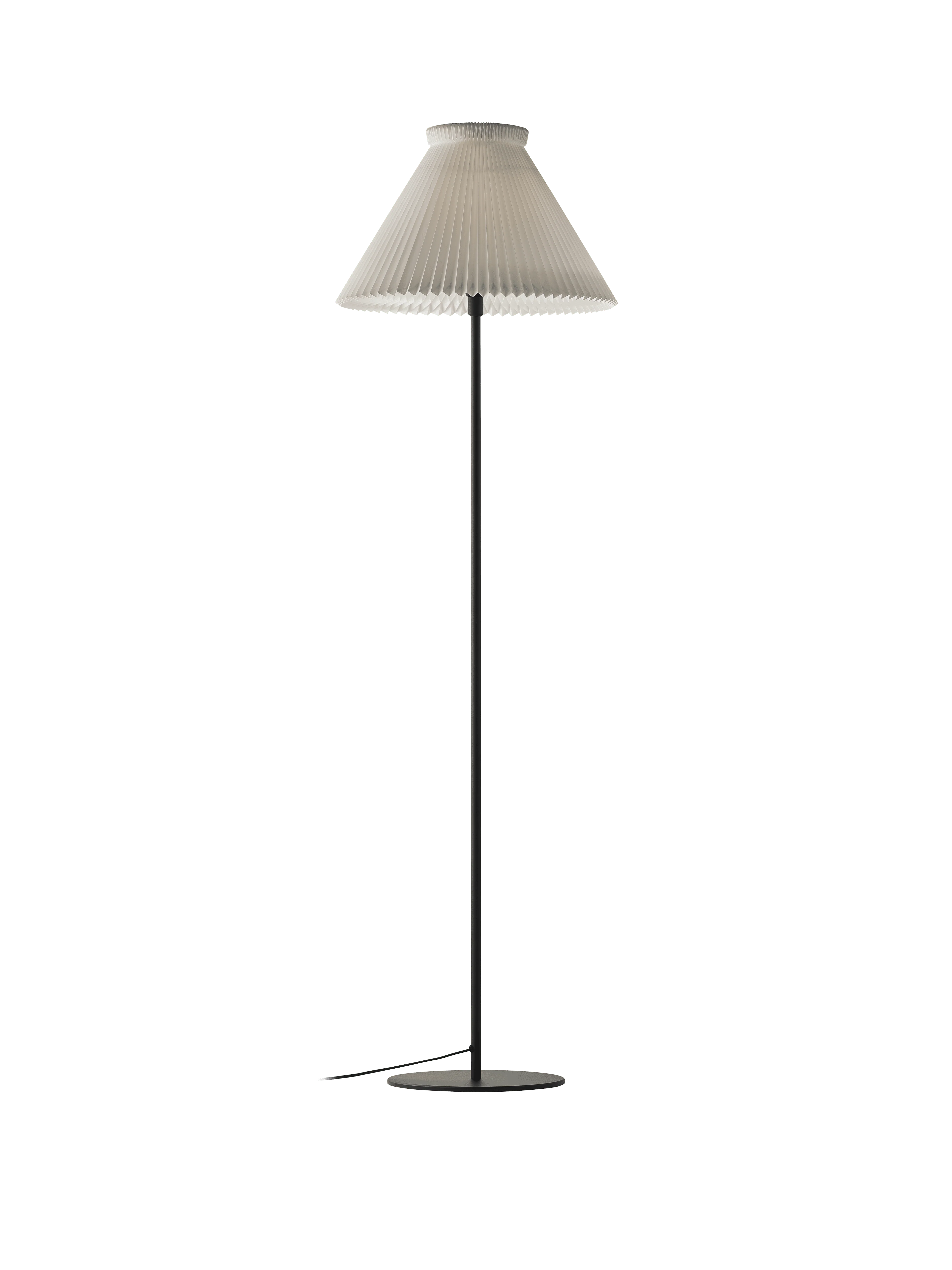 Lampa podłogowa MODEL 334 biały z czarną podstawą - Image 7