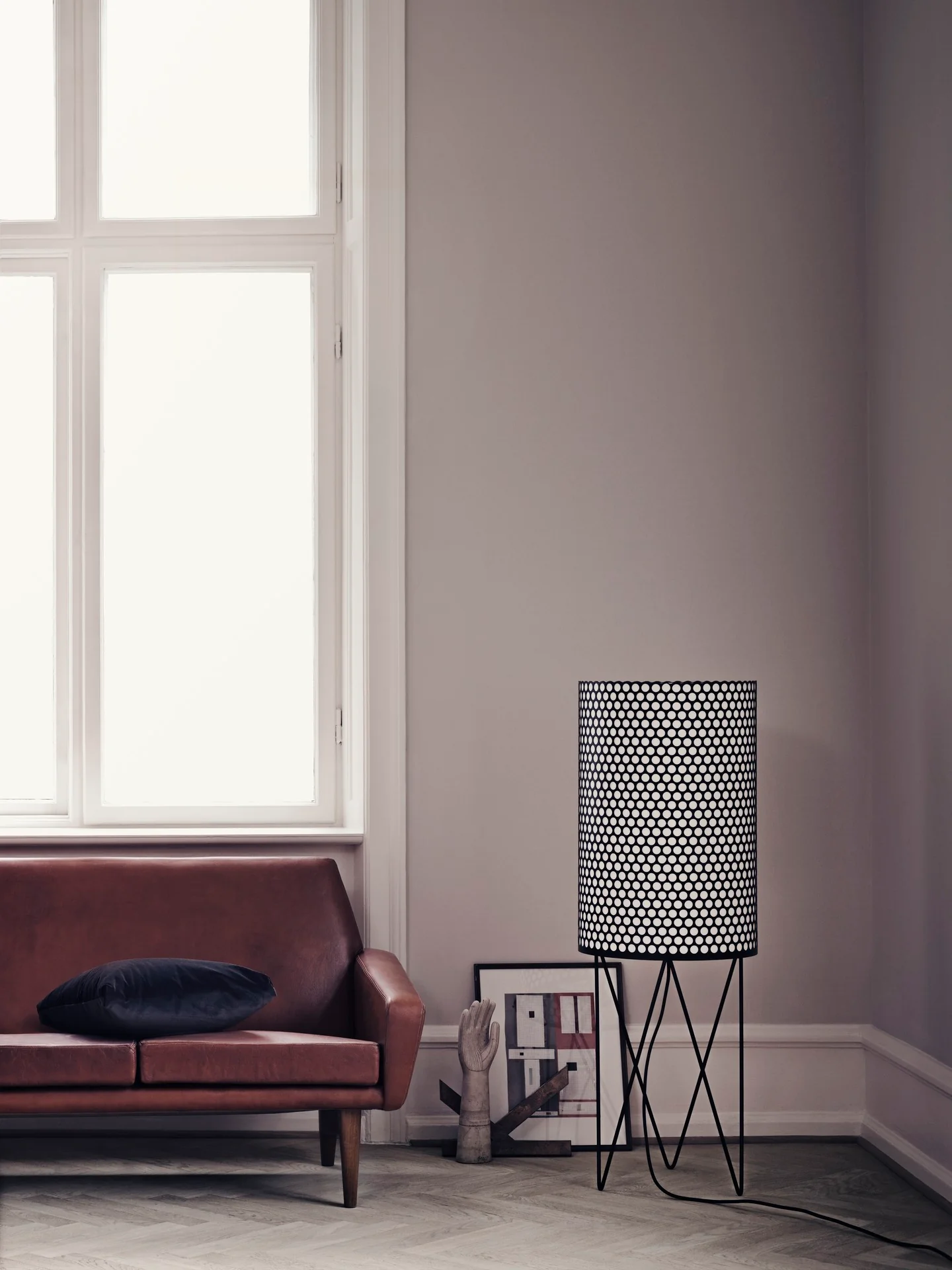 Lampa podłogowa PD2 biały - Image 3