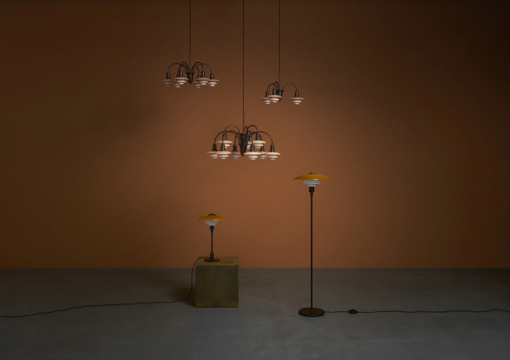 Lampa podłogowa PH 3½-2½ bursztynowy - Image 15