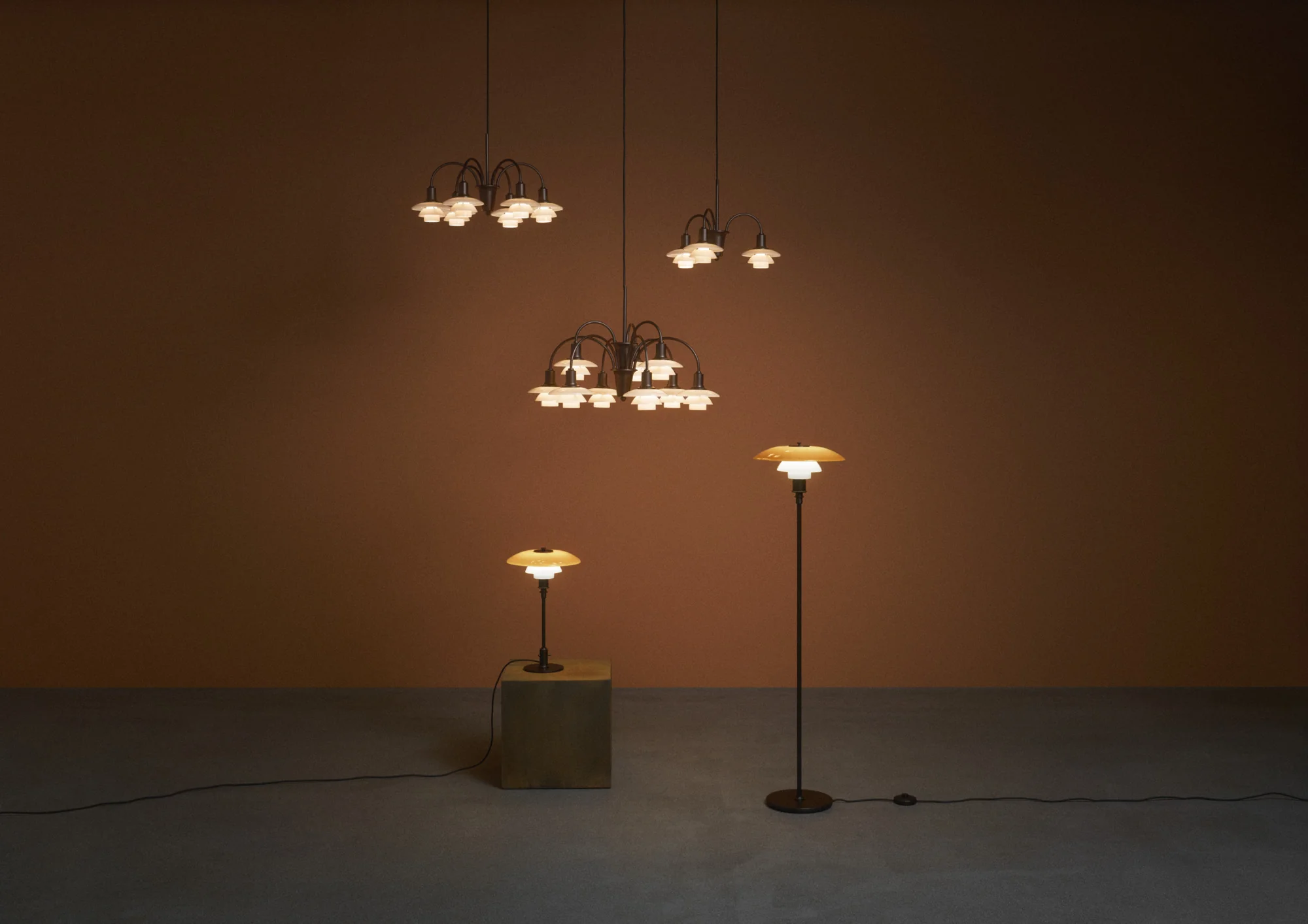 Lampa podłogowa PH 3½-2½ bursztynowy - Image 16