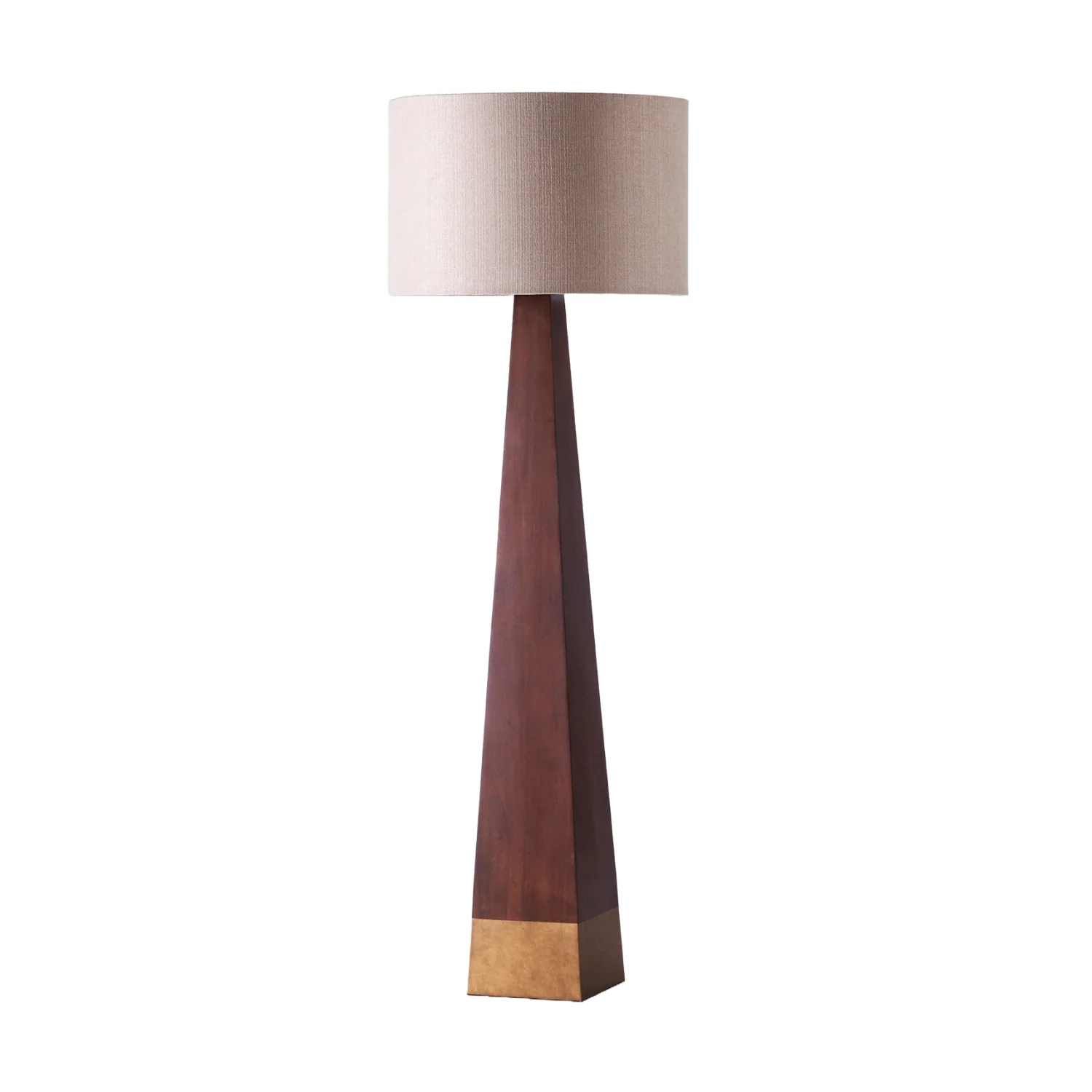 Lampa podłogowa PYRAMID fornir jesionowy