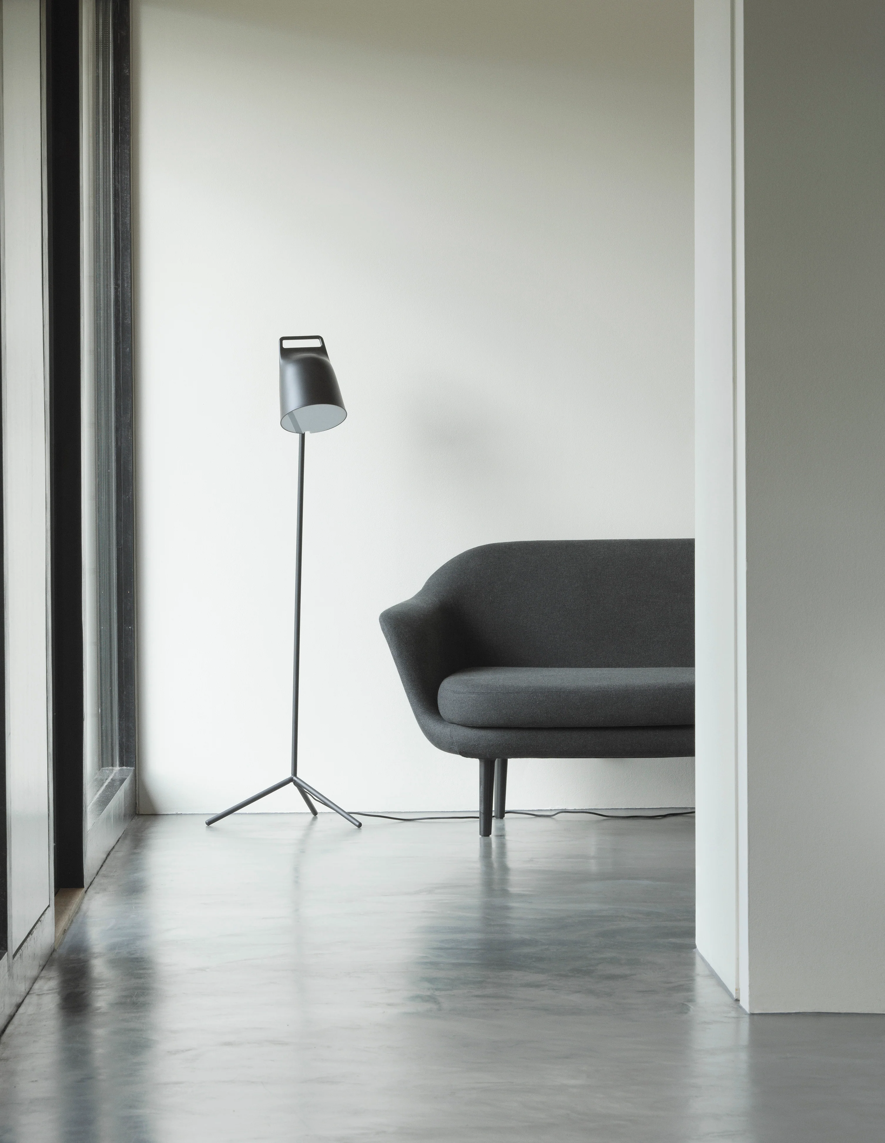 Lampa podłogowa do czytania STAGE czarny - Image 6