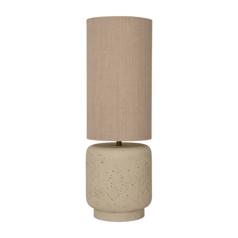 Lampa podłogowa ceramiczna TLOE beżowy