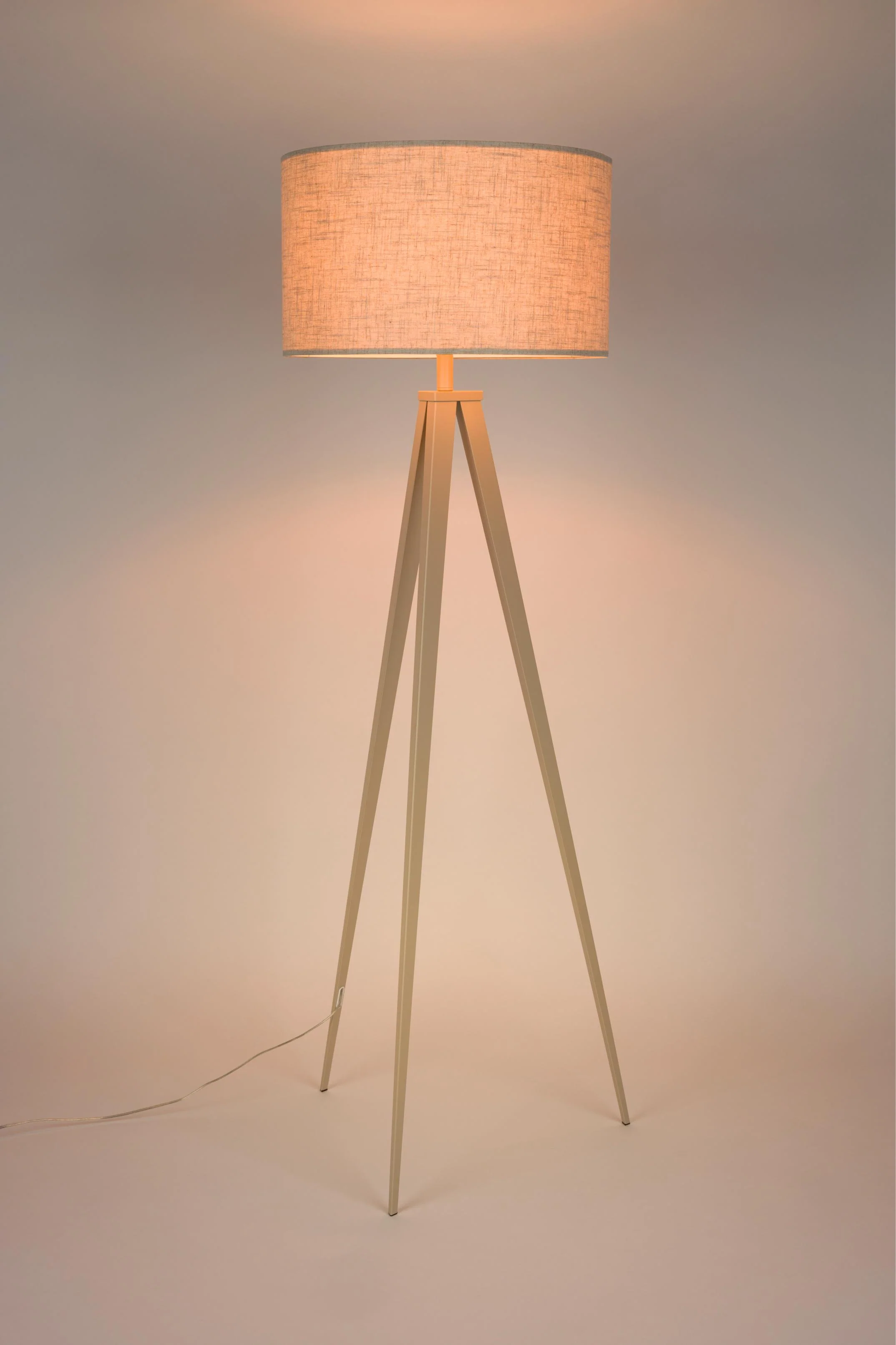 Lampa podłogowa TRIPOD beżowy trójnóg - Image 8