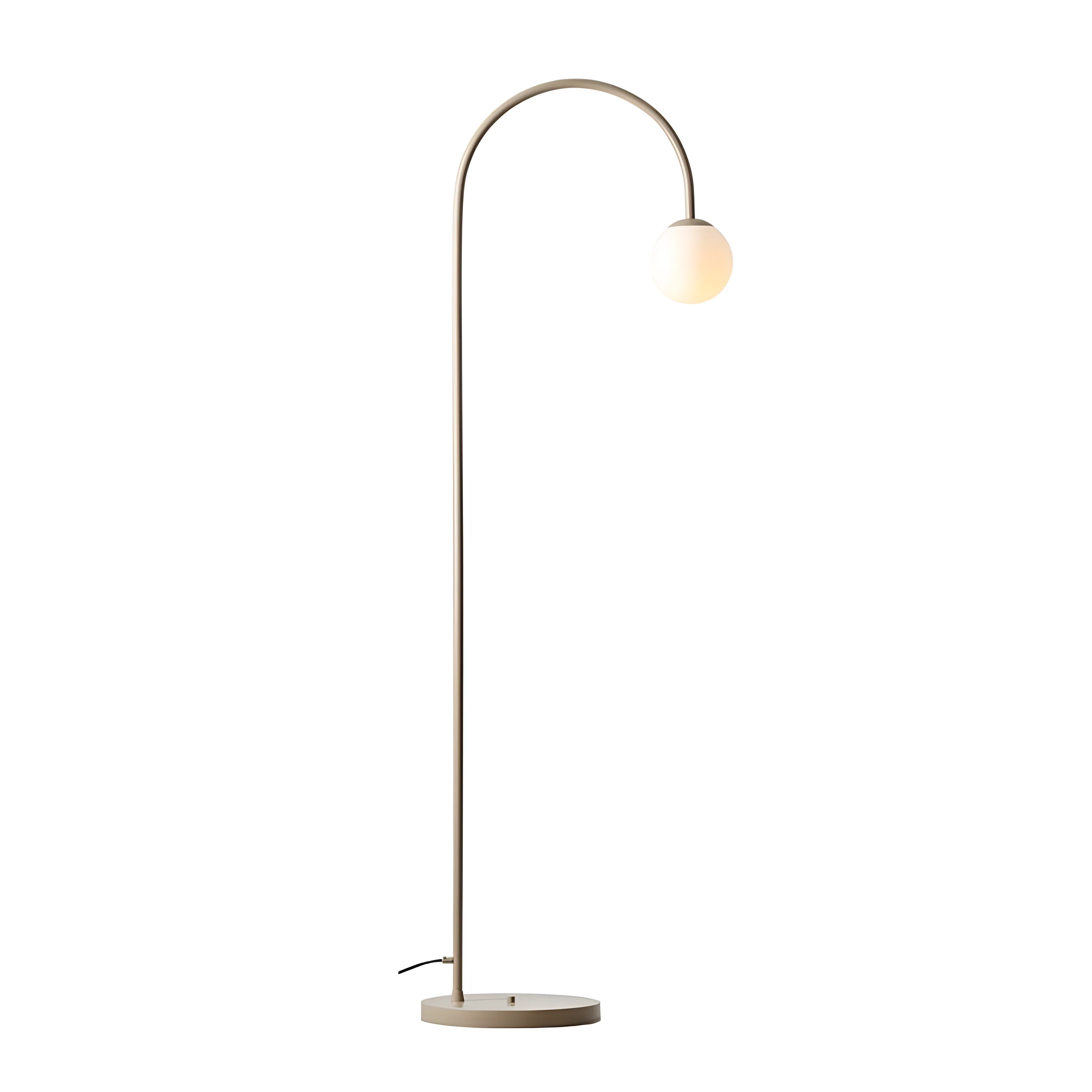 Lampa podłogowa UNA beżowy