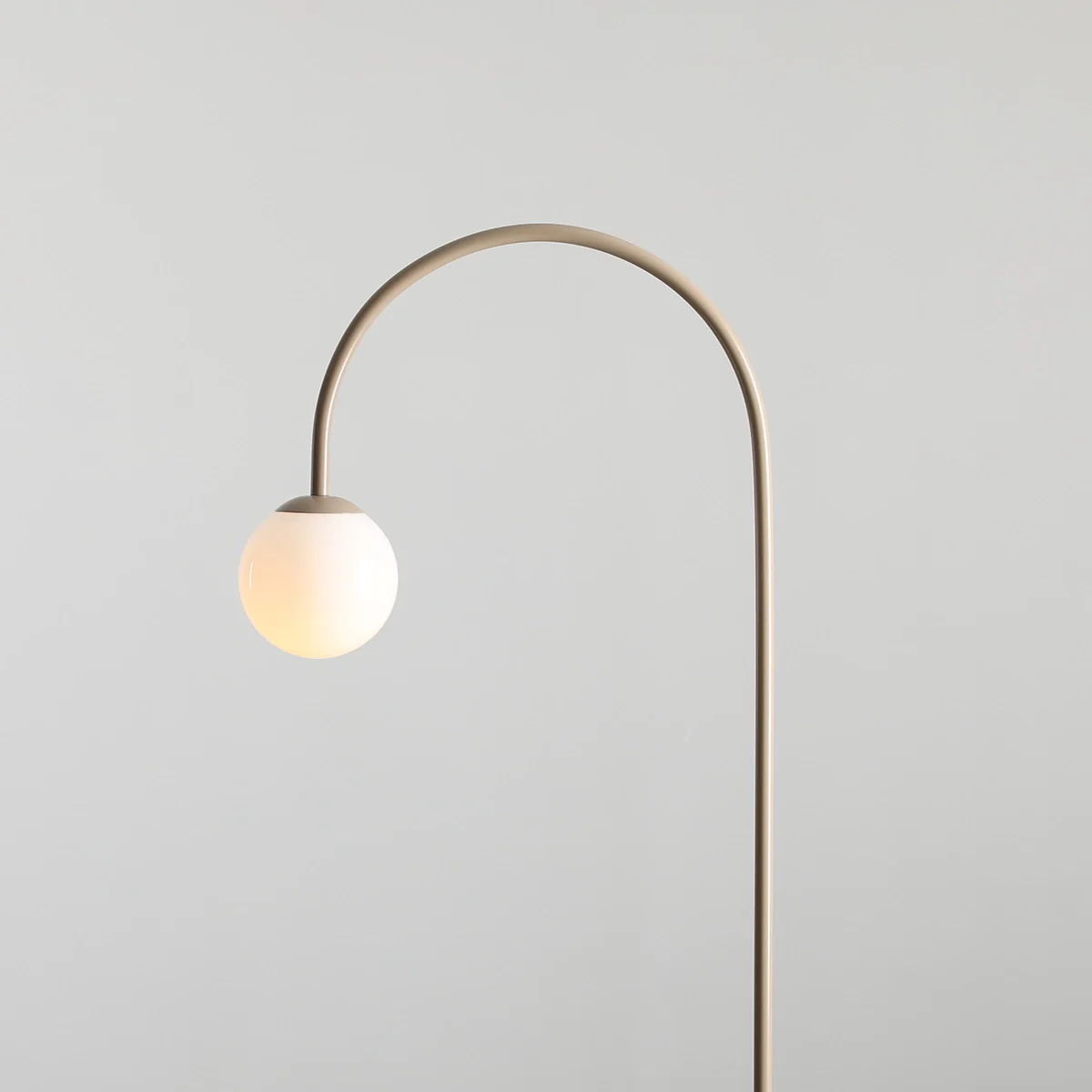 Lampa podłogowa UNA beżowy - Image 4