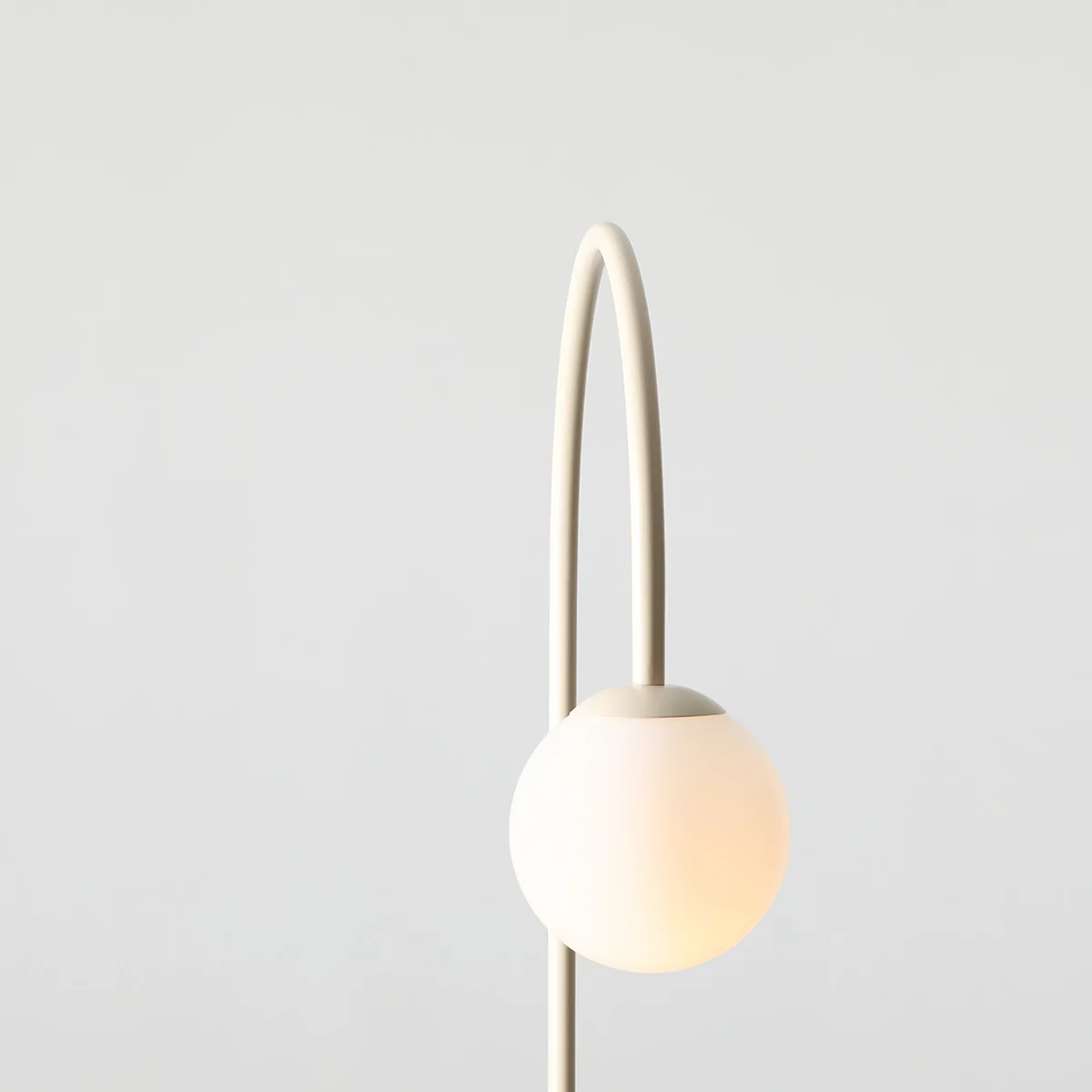 Lampa podłogowa UNA kremowy - Image 3