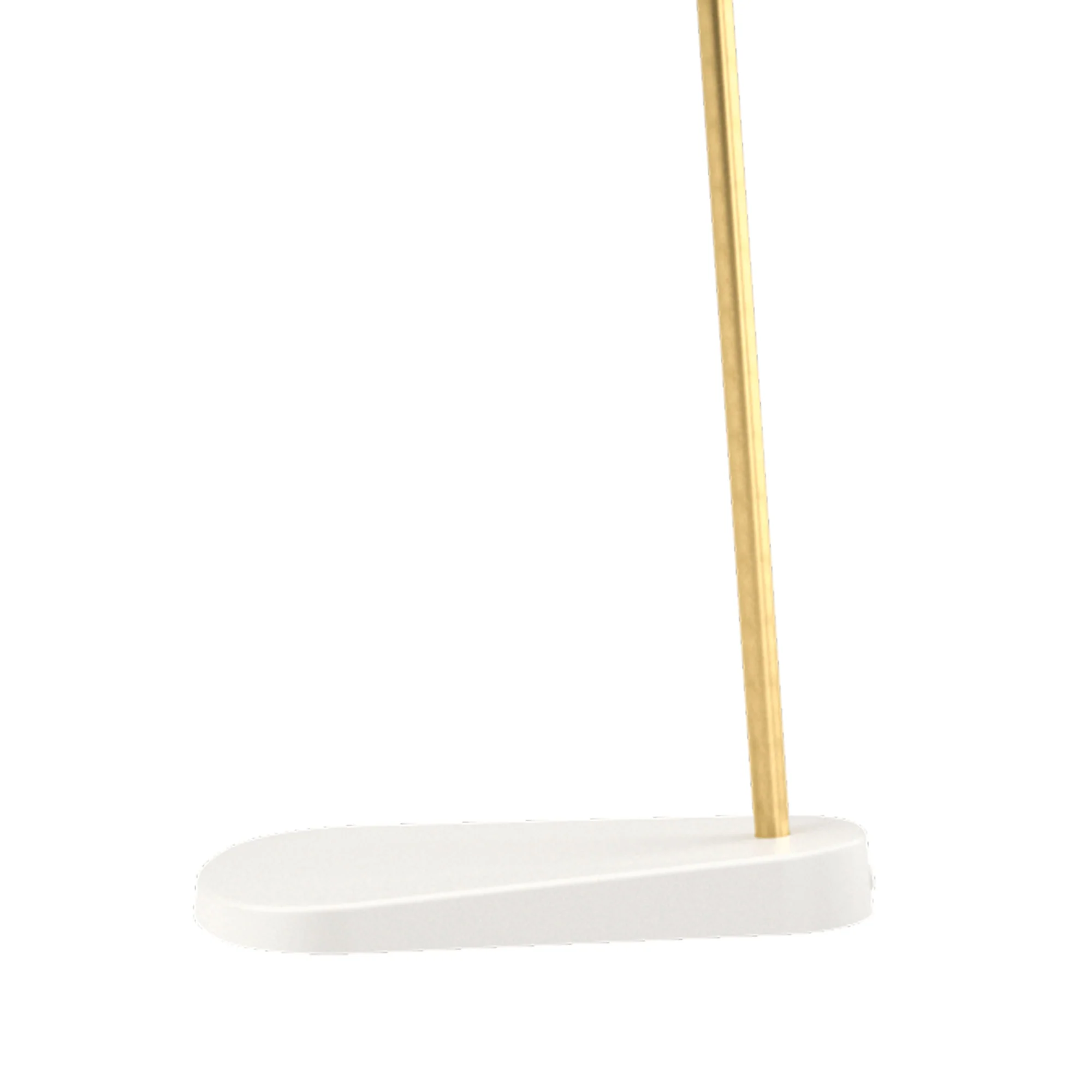 Lampa podłogowa VL 38 biały ze złotym wykończeniem - Image 3