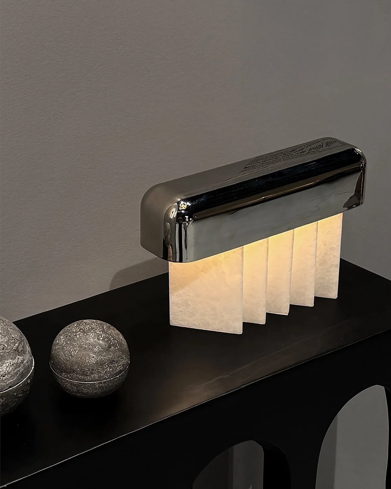 Lampa przenośna BEETLE biały marmur - Image 8