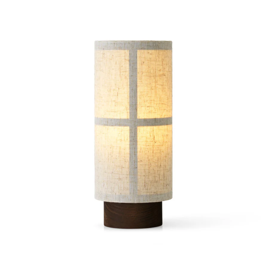 Lampa przenośna HASHIRA len z jesionową podstawą - Image 3