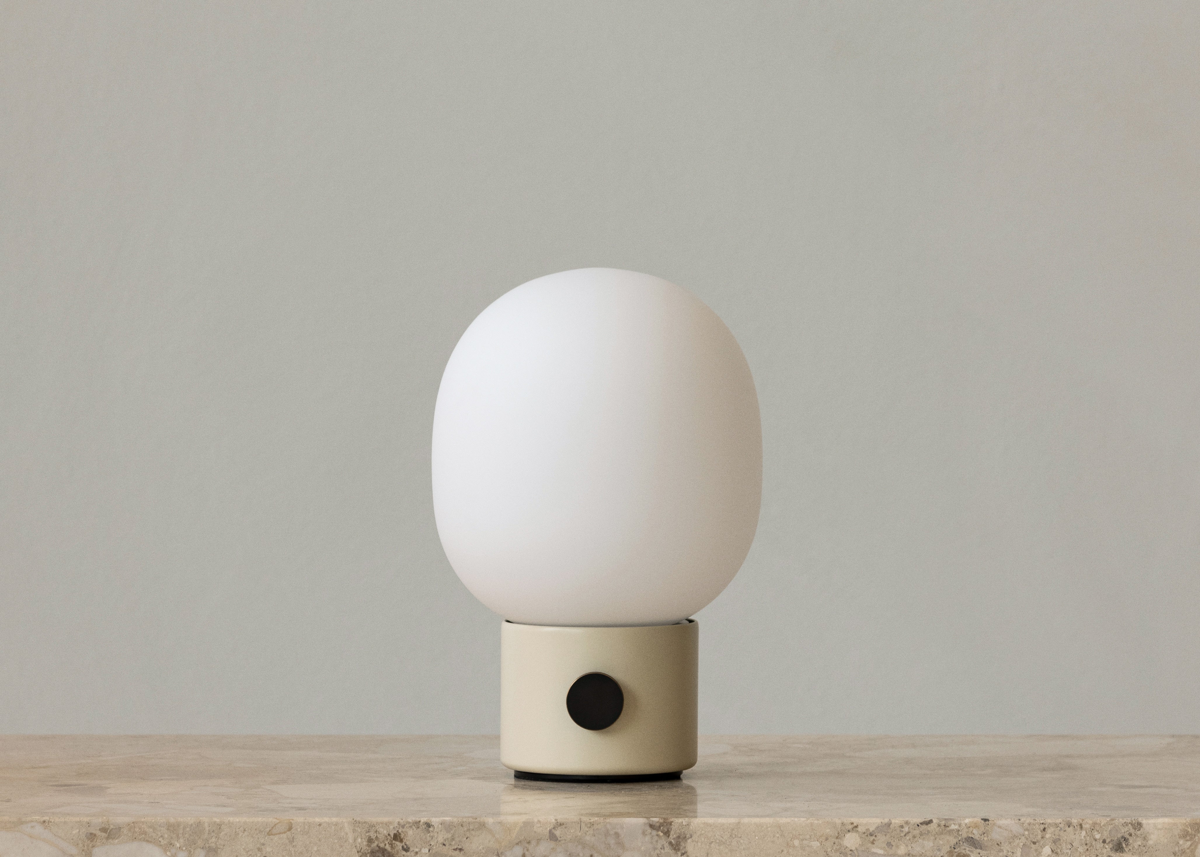 Lampa przenośna JWDA kremowy - Image 6