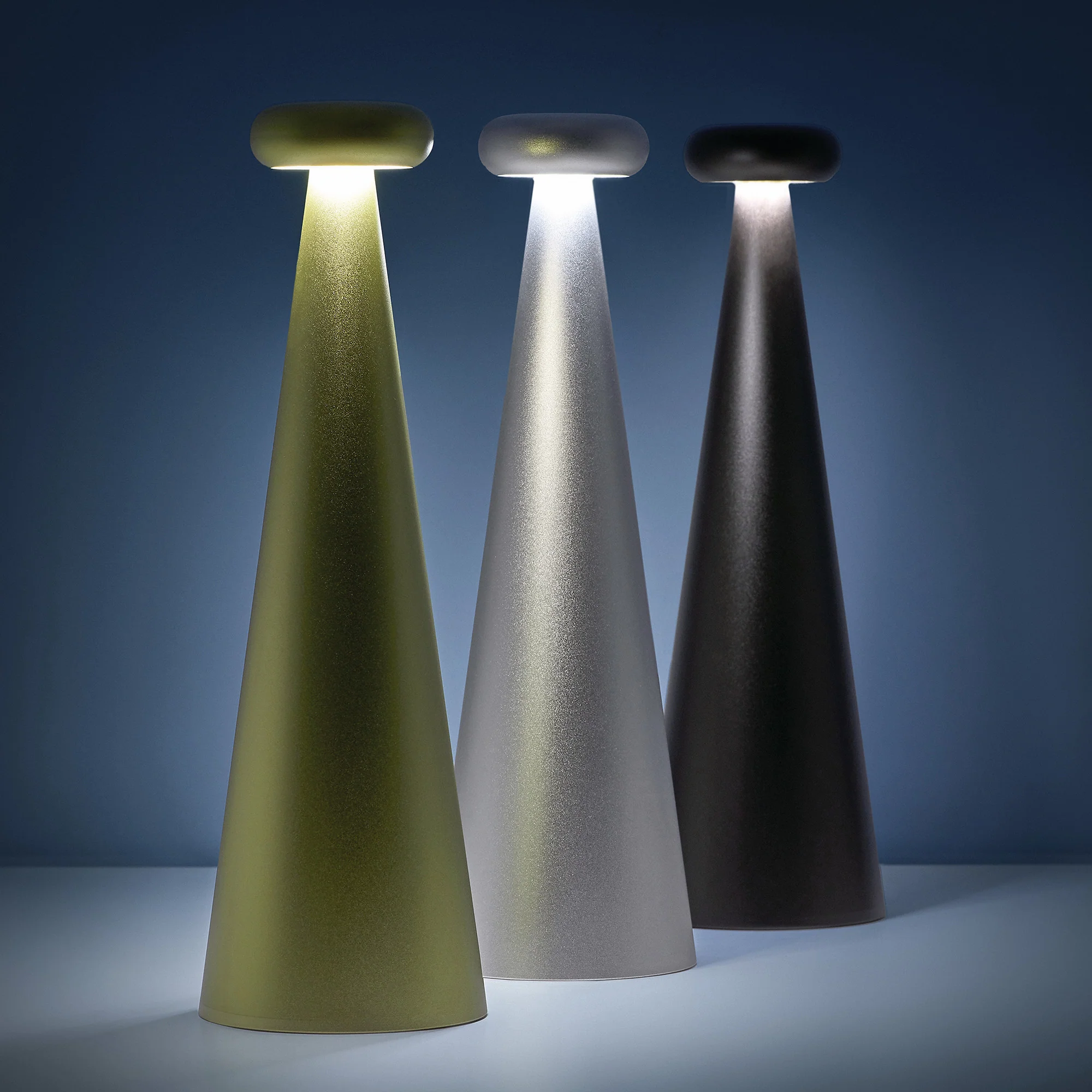 Lampa przenośna LED BEDIN brązowy - Image 3
