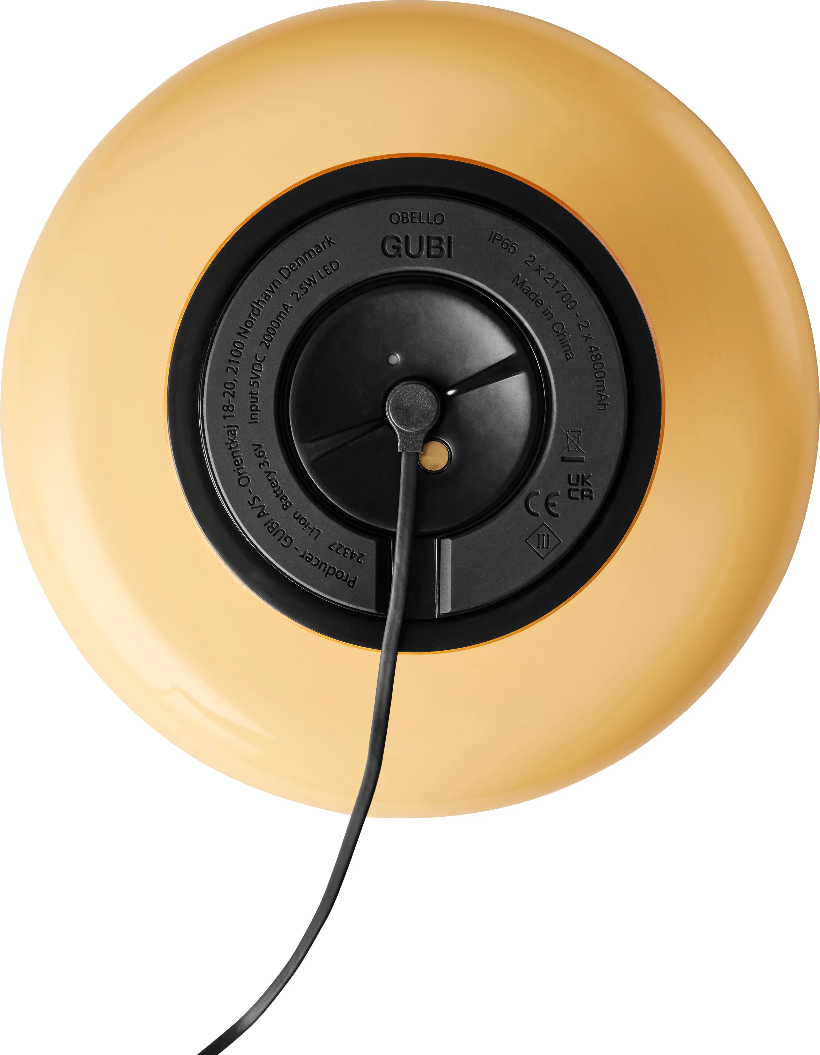 Lampa przenośna OBELLO maślany żółty - Image 11