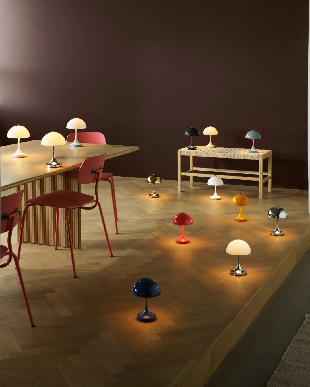 Lampa przenośna PANTHELLA 160 pomarańczowy - Image 9