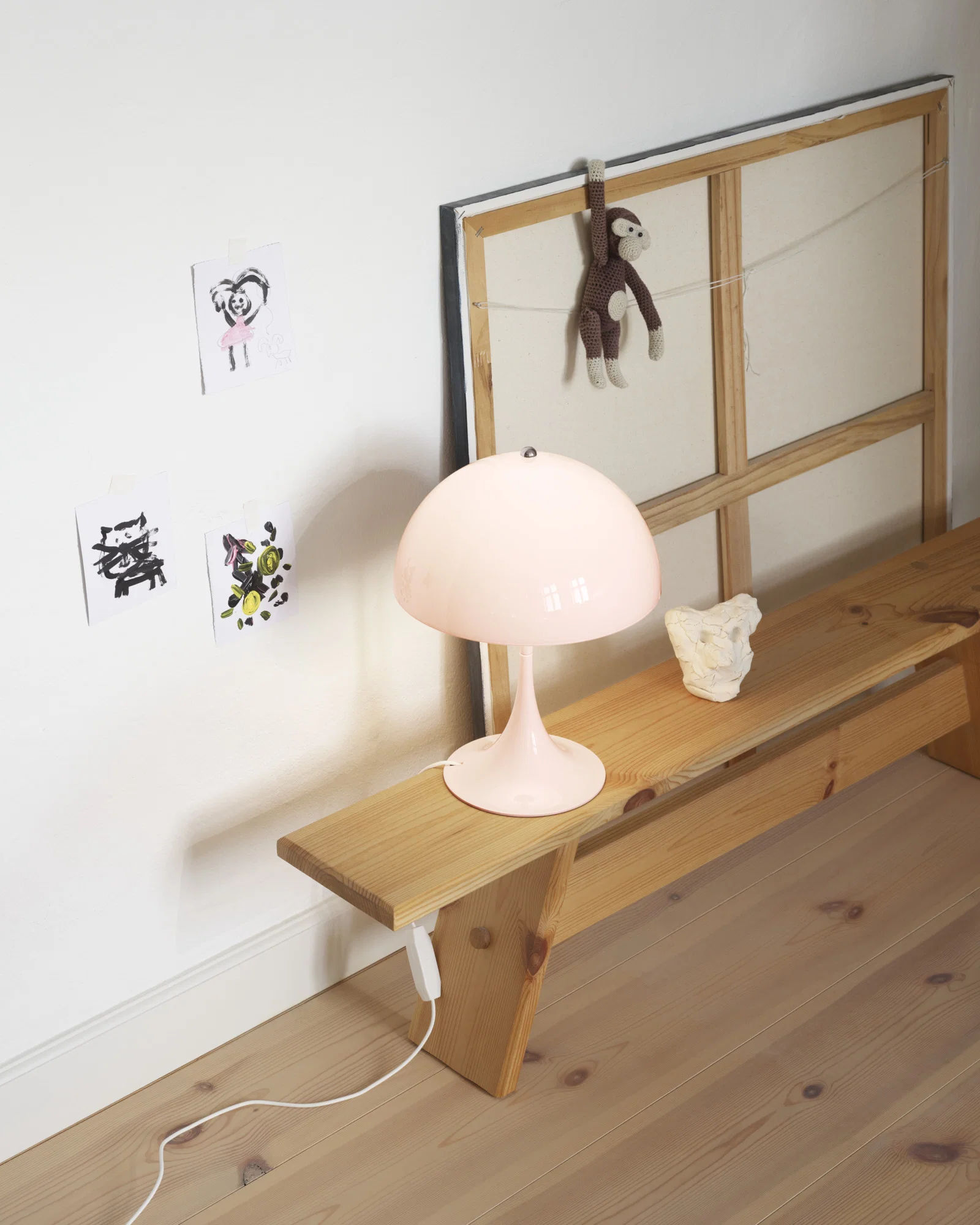 Lampa przenośna PANTHELLA 250 blady różowy - Image 3