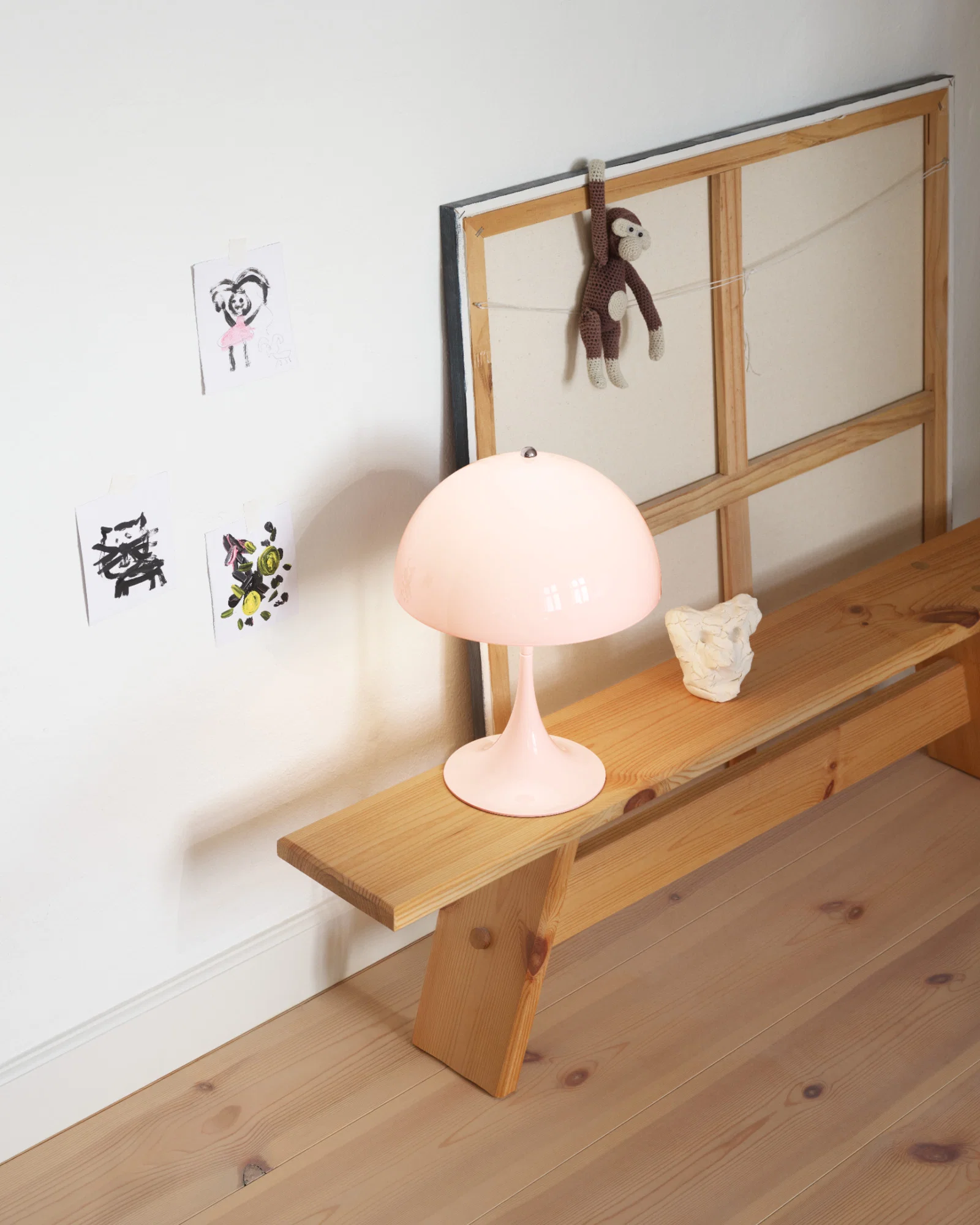 Lampa przenośna PANTHELLA 250 blady różowy - Image 4