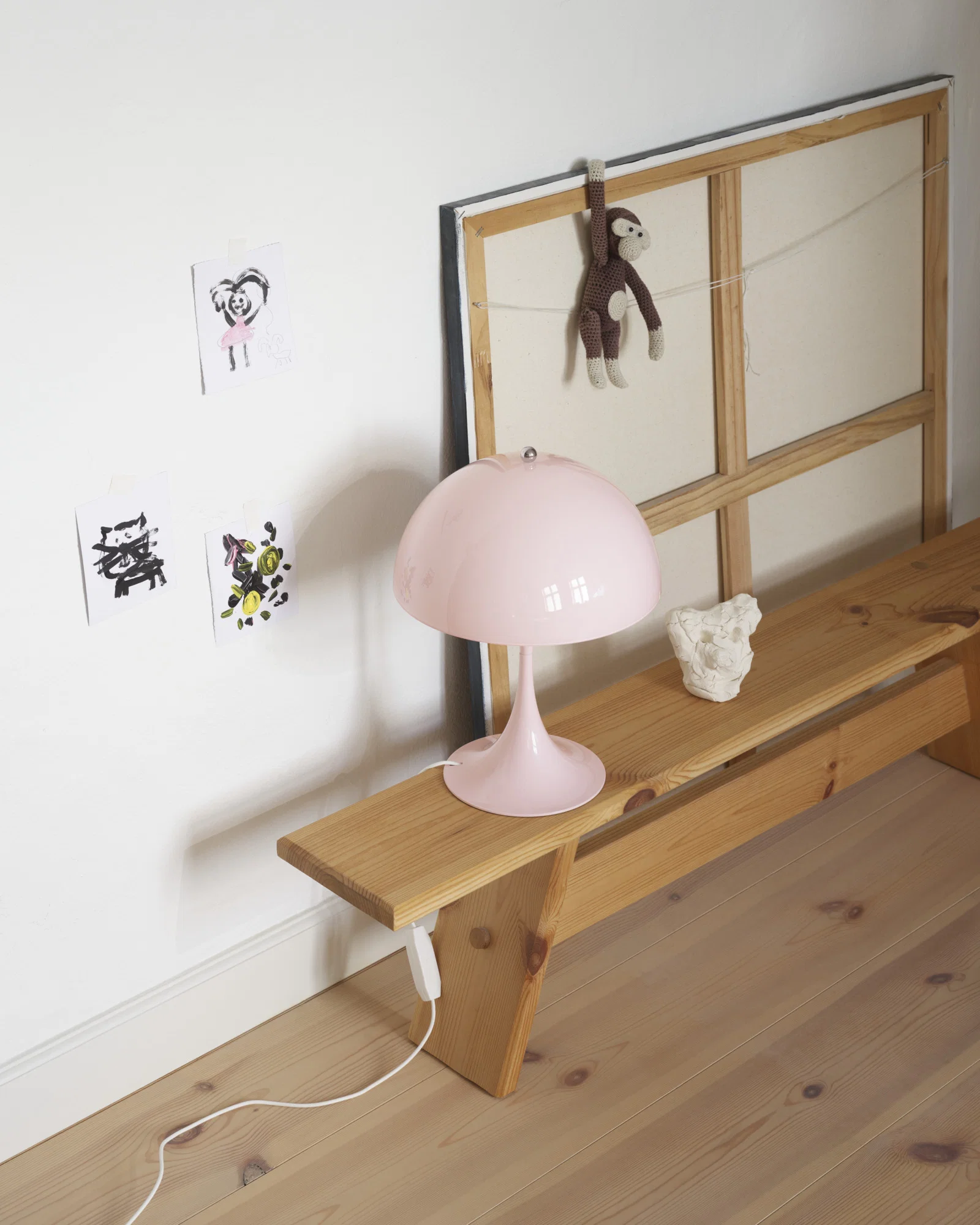 Lampa przenośna PANTHELLA 250 blady różowy - Image 5