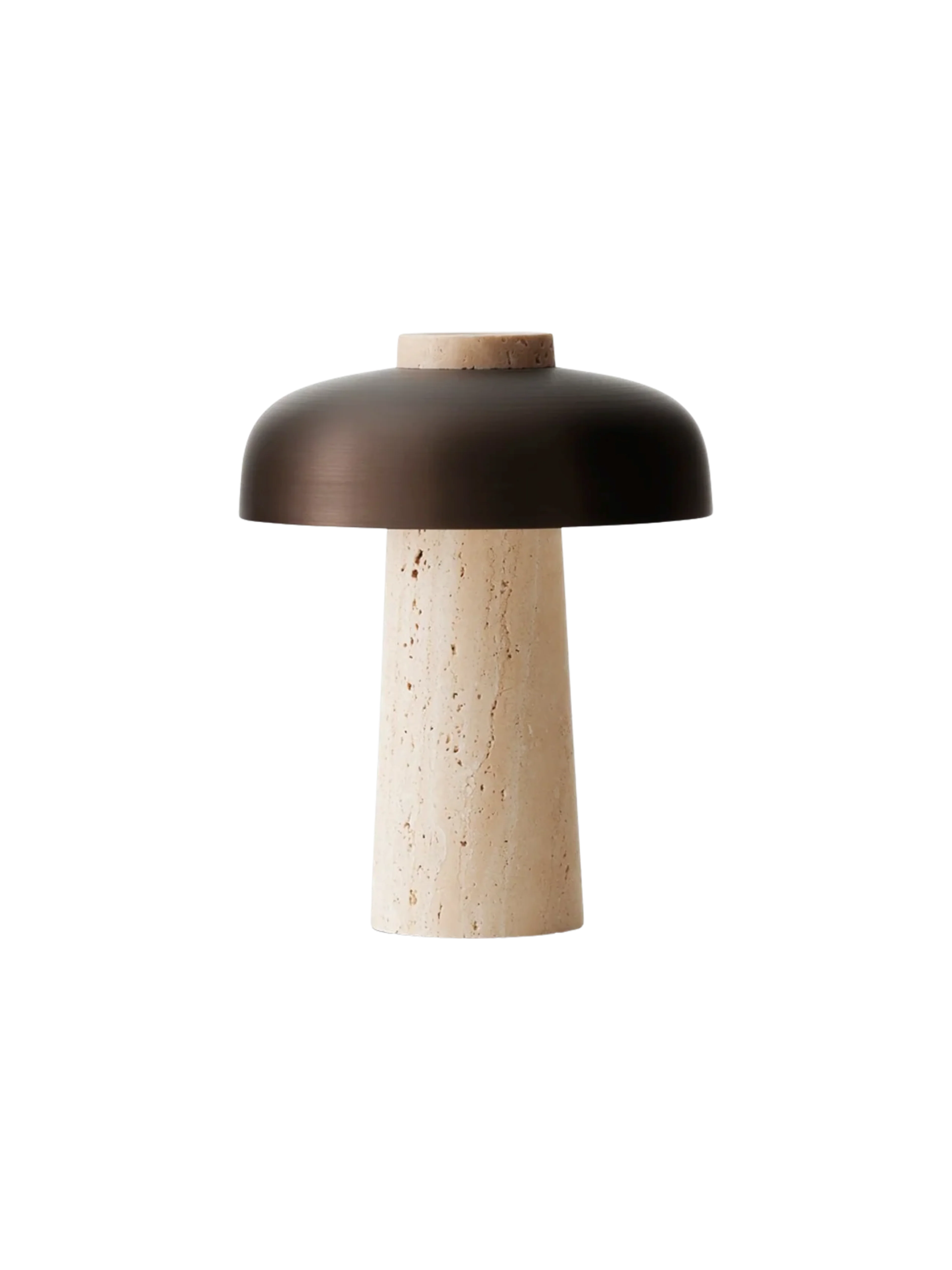 Lampa przenośna REVERSE brązowy klosz z kamienną podstawą - Image 9