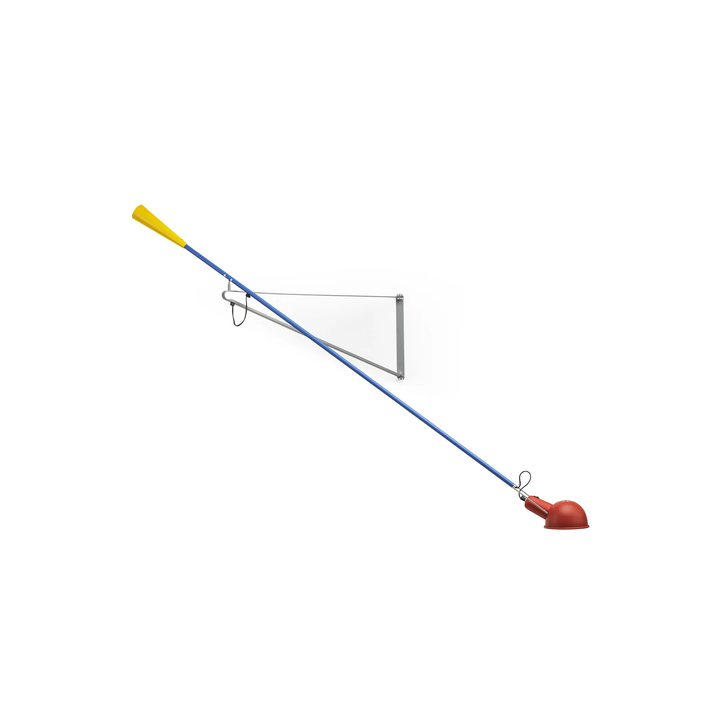 Lampa ścienna na wysięgniku 265 CHROMATICA czerwony z niebieskim i żółtym - Image 3