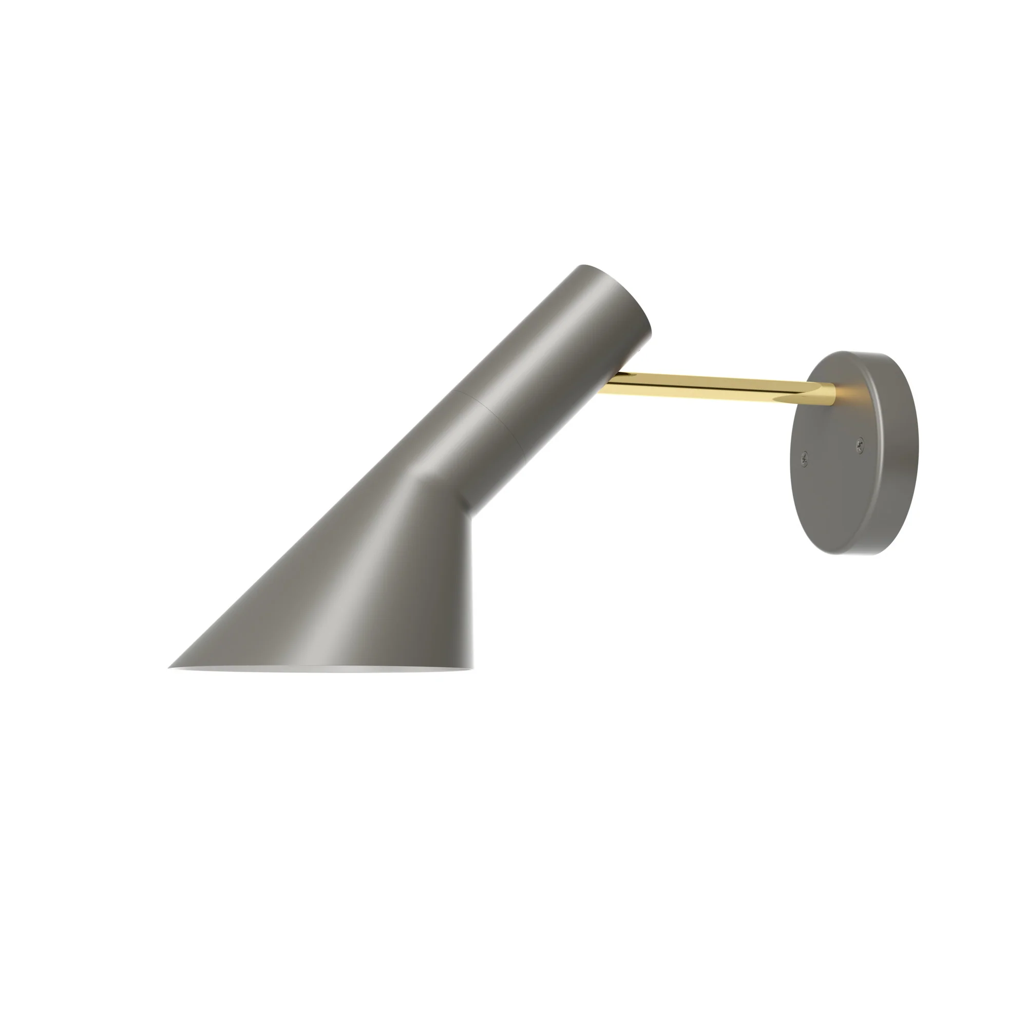 Lampa ścienna AJ ciepły szary z mosiężnym - Image 4