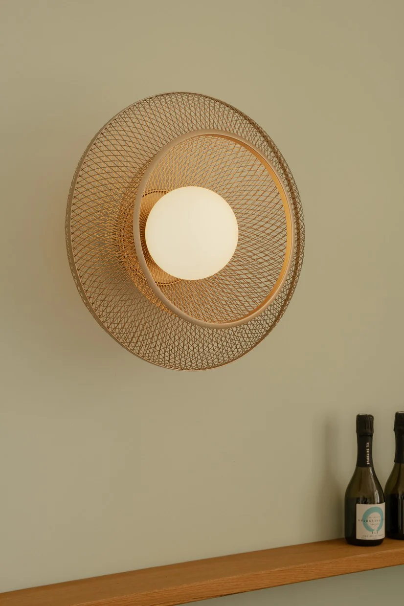 Lampa ścienna FARADAY UP złoty - Image 3