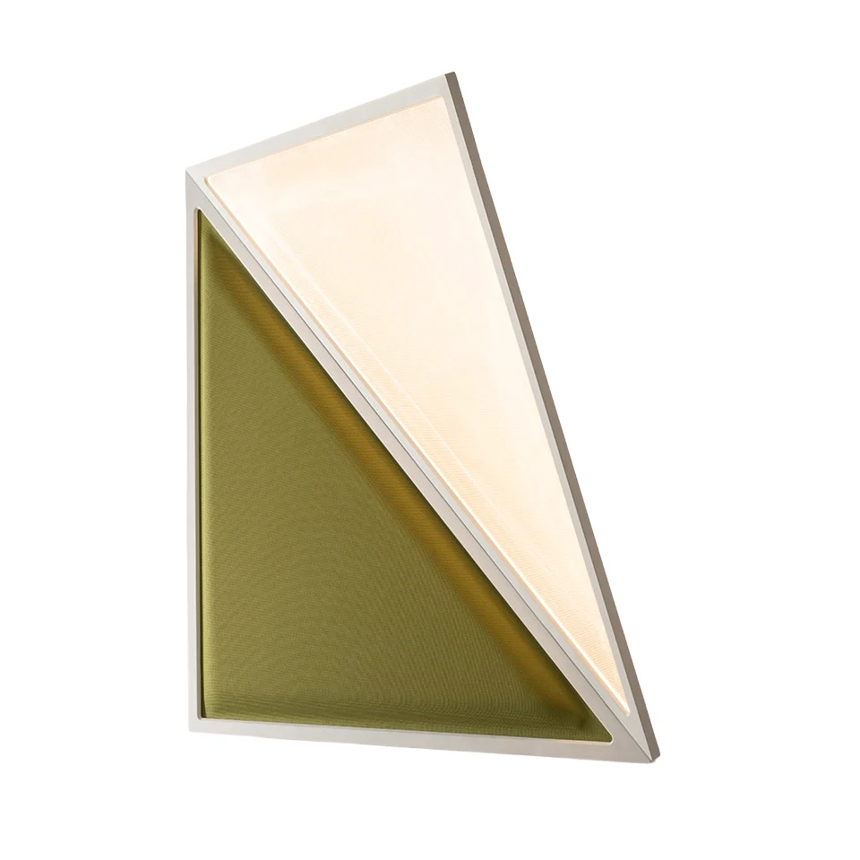 Lampa ścienna FLEXIA zielony