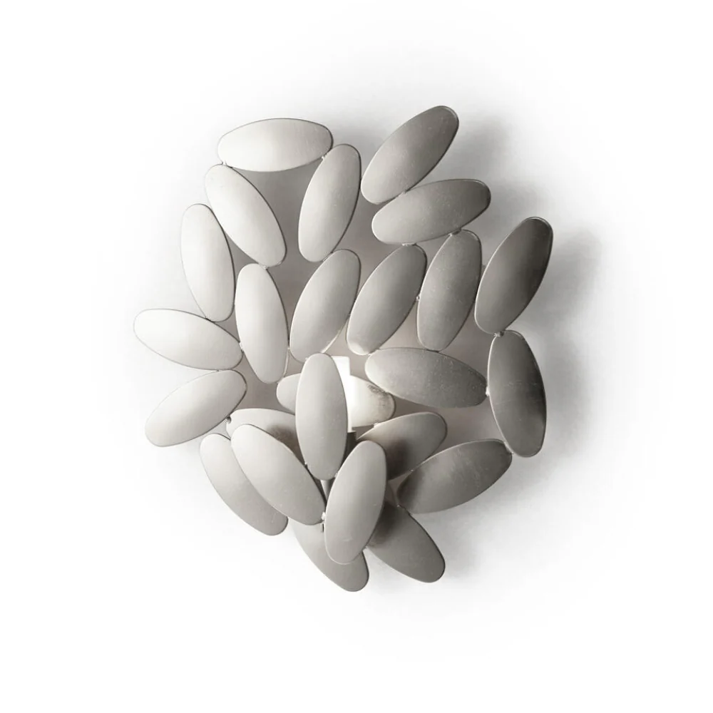 Lampa ścienna FOLIAE srebrny