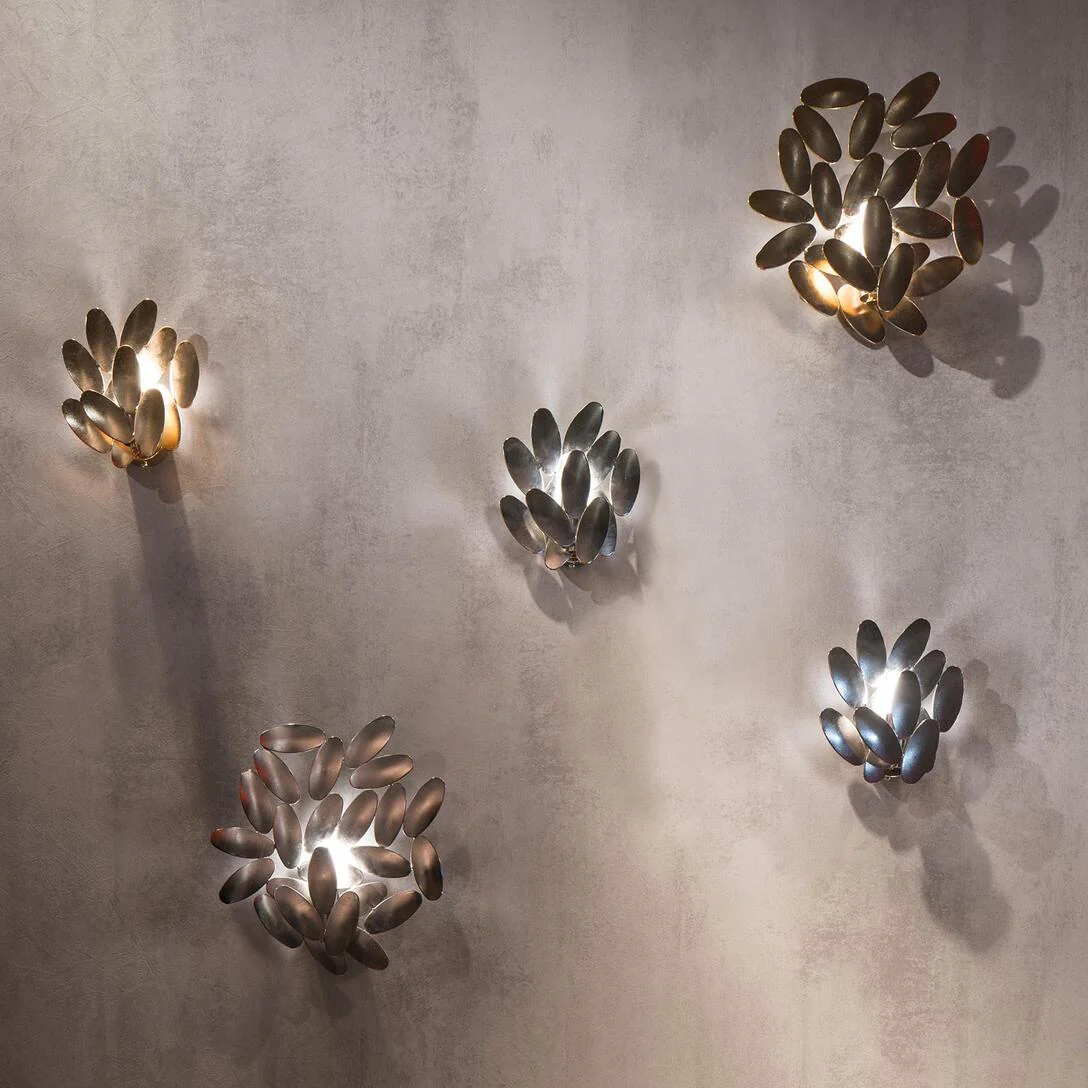 Lampa ścienna FOLIAE złoty - Image 3