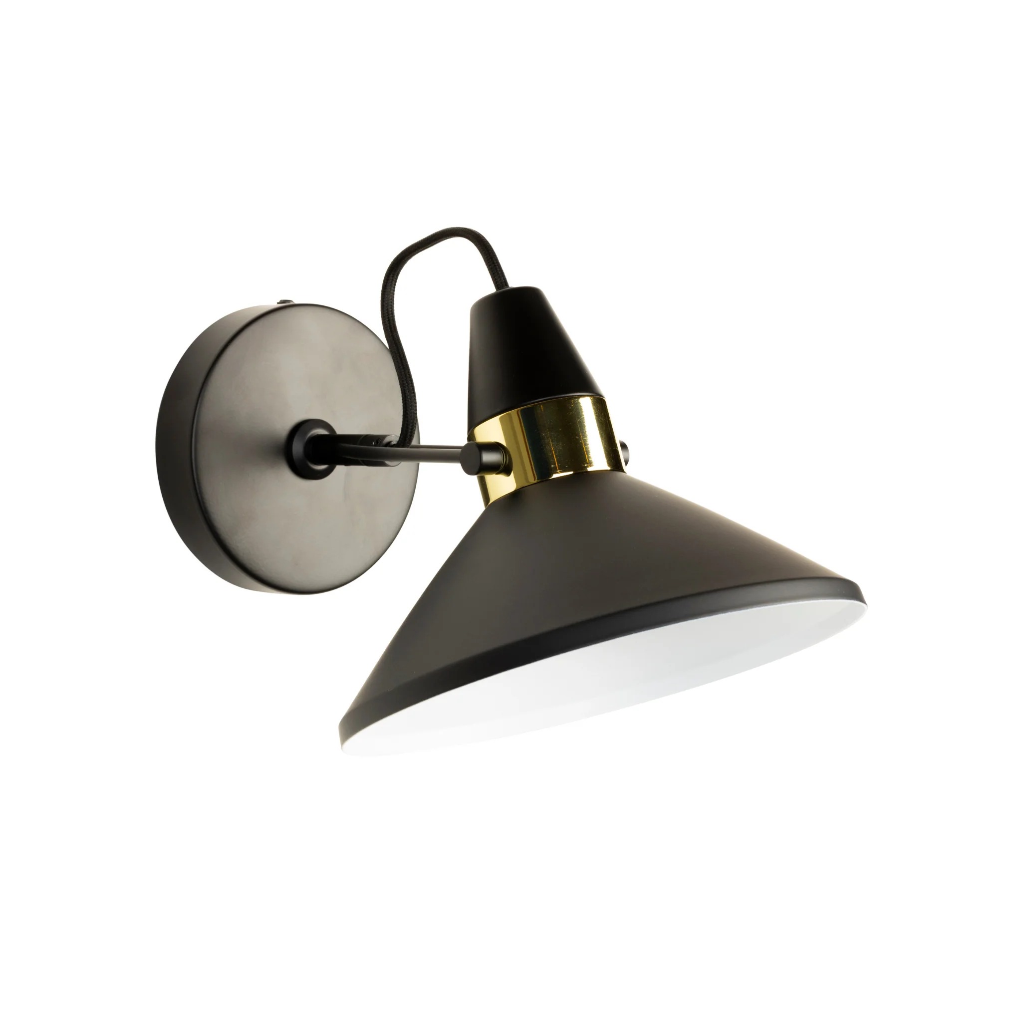 Lampa ścienna regulowana JONA czarny