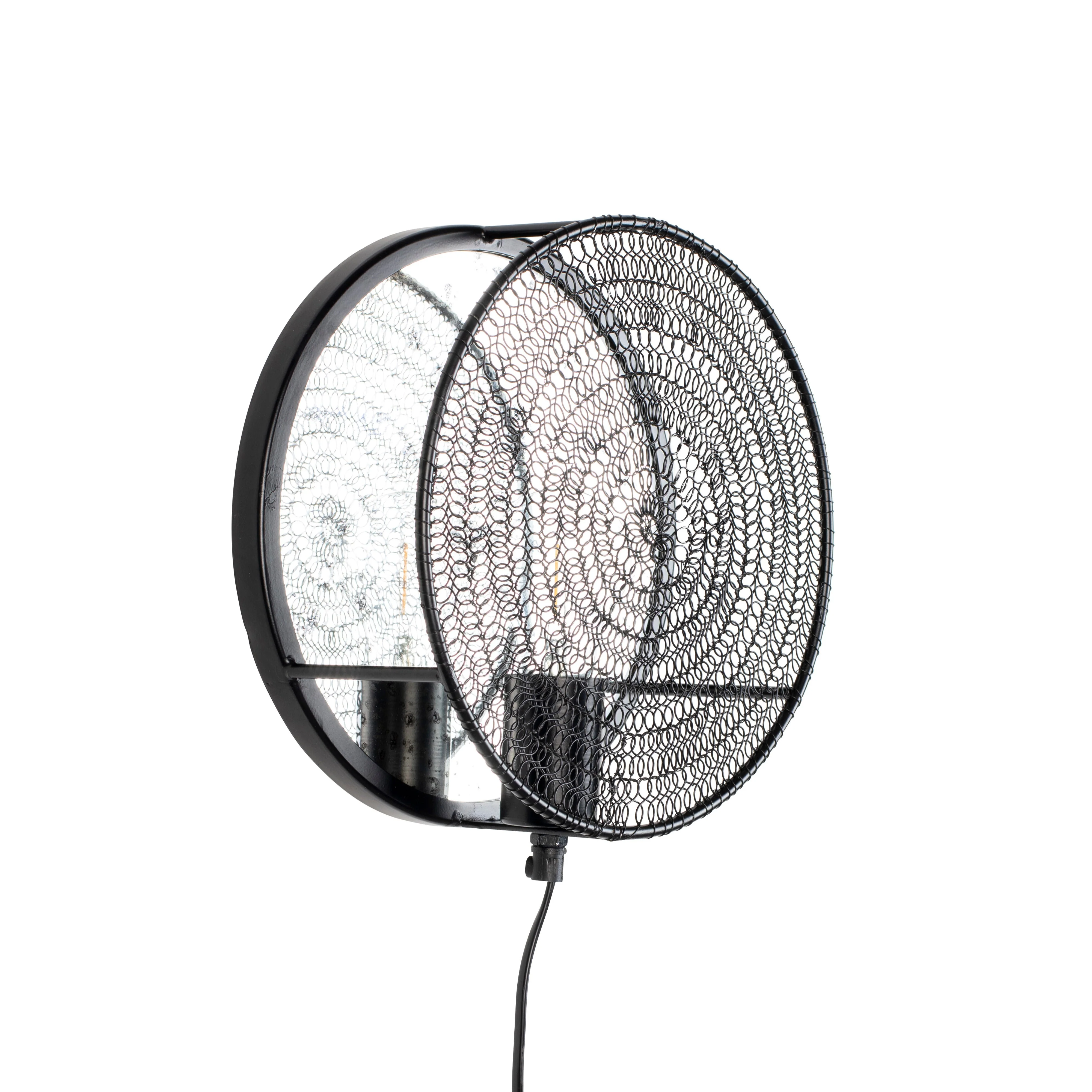 Lampa ścienna LEA czarny