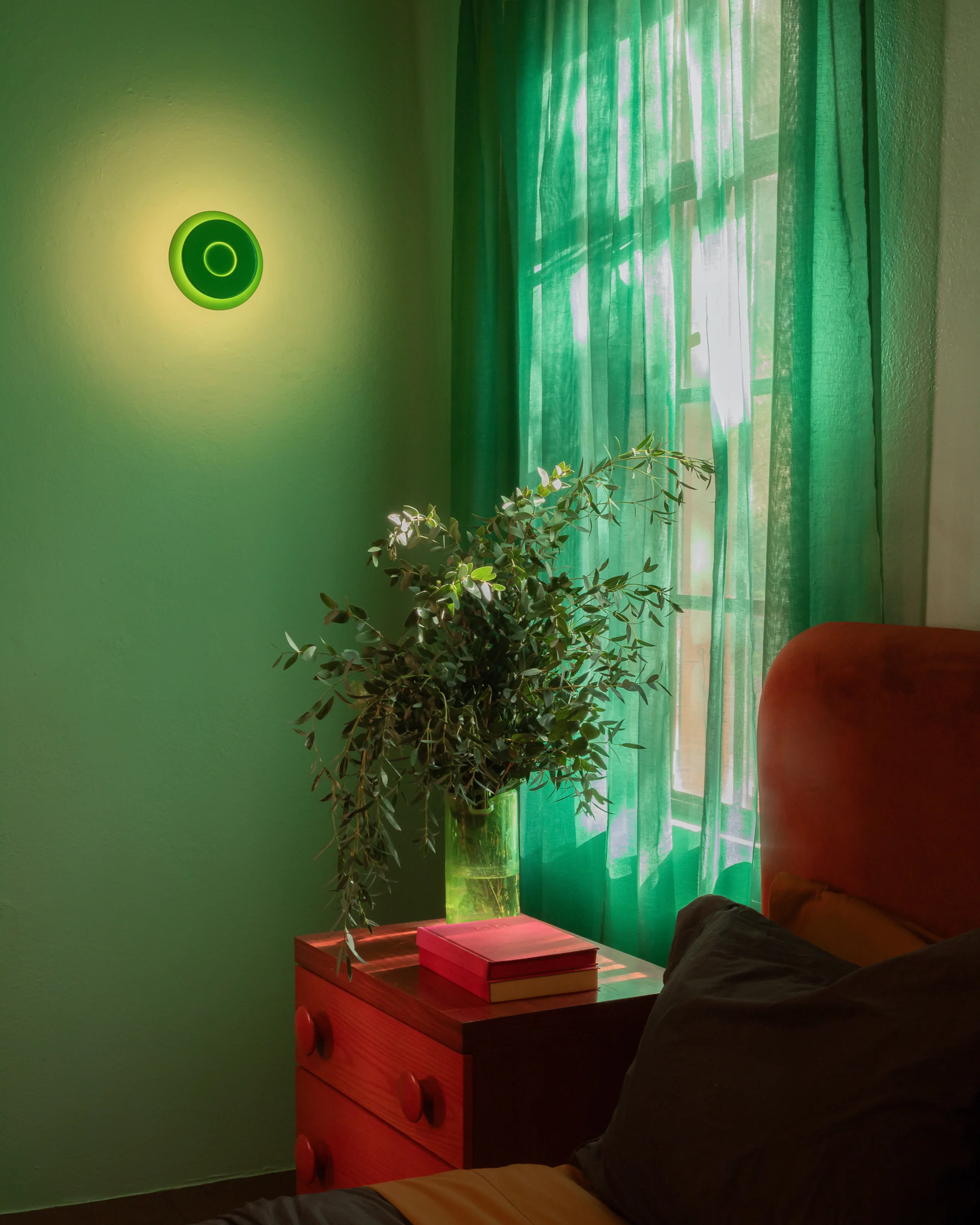 Lampa ścienna LILLE zielony - Image 2