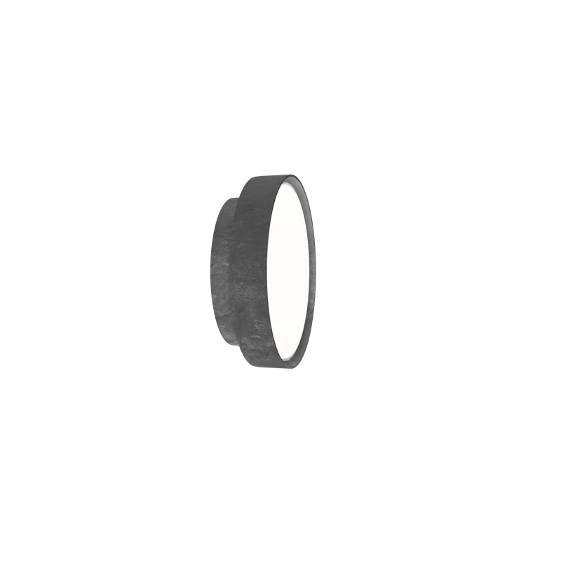 Lampa ścienna LP SLIM ROUND surowe aluminium - Image 3