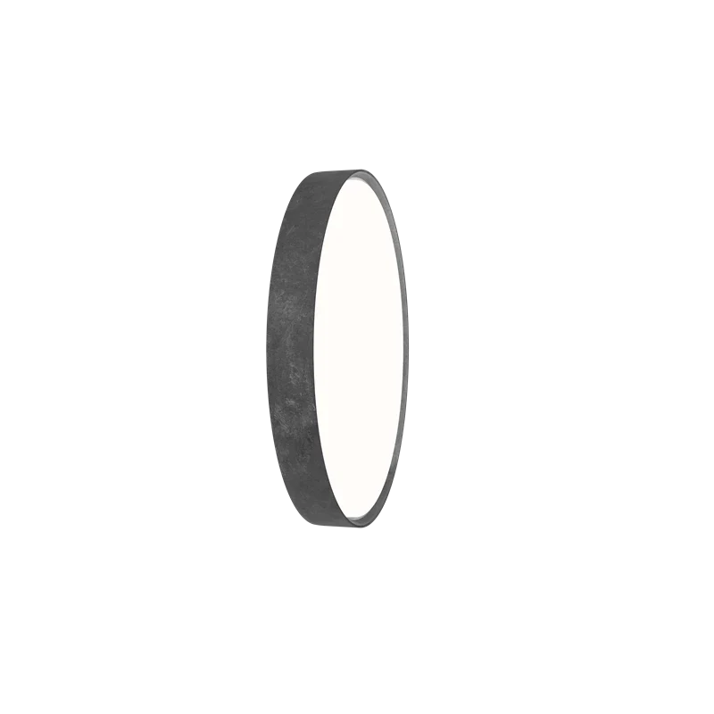 Lampa ścienna LP SLIM ROUND surowe aluminium - Image 4