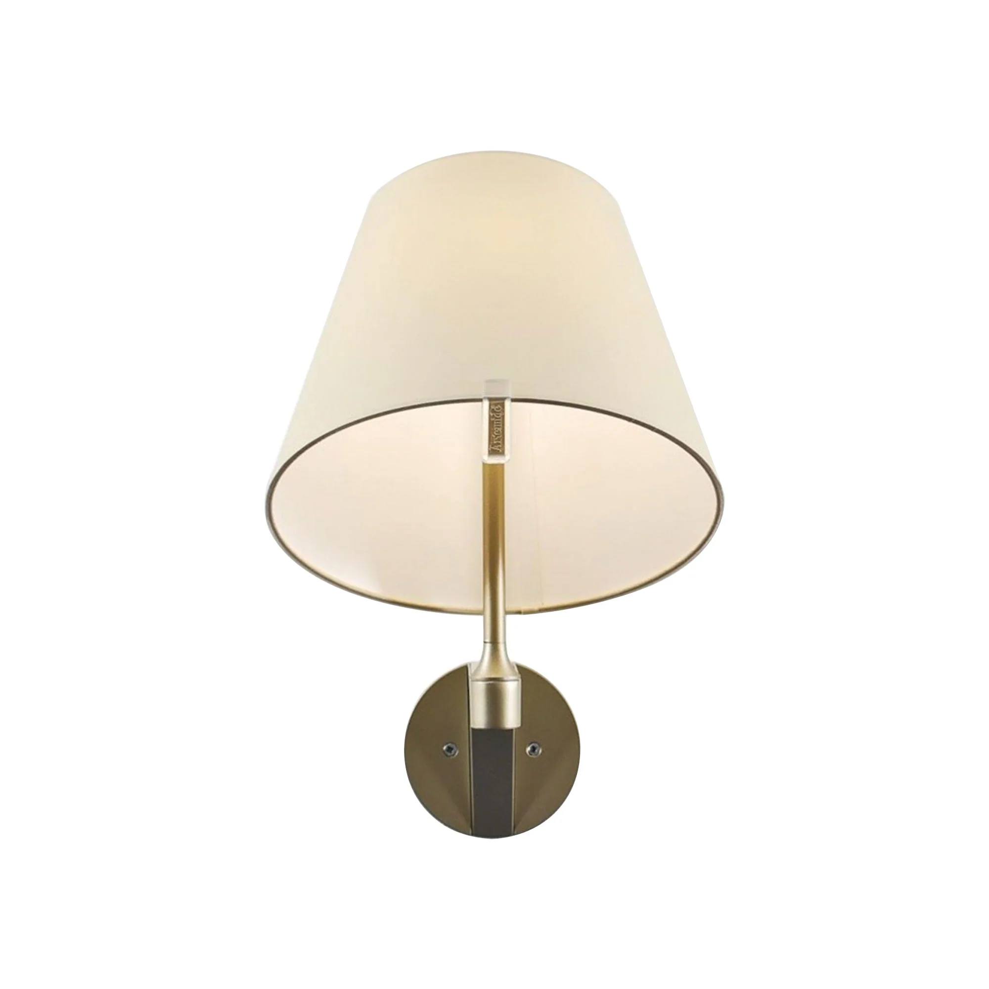 Lampa ścienna MELAMPO brązowa podstawa - Image 3