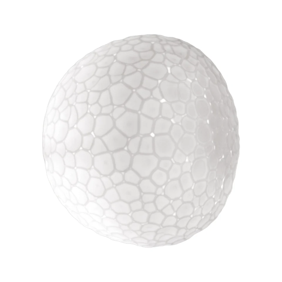 Lampa ścienna METEORITE biały