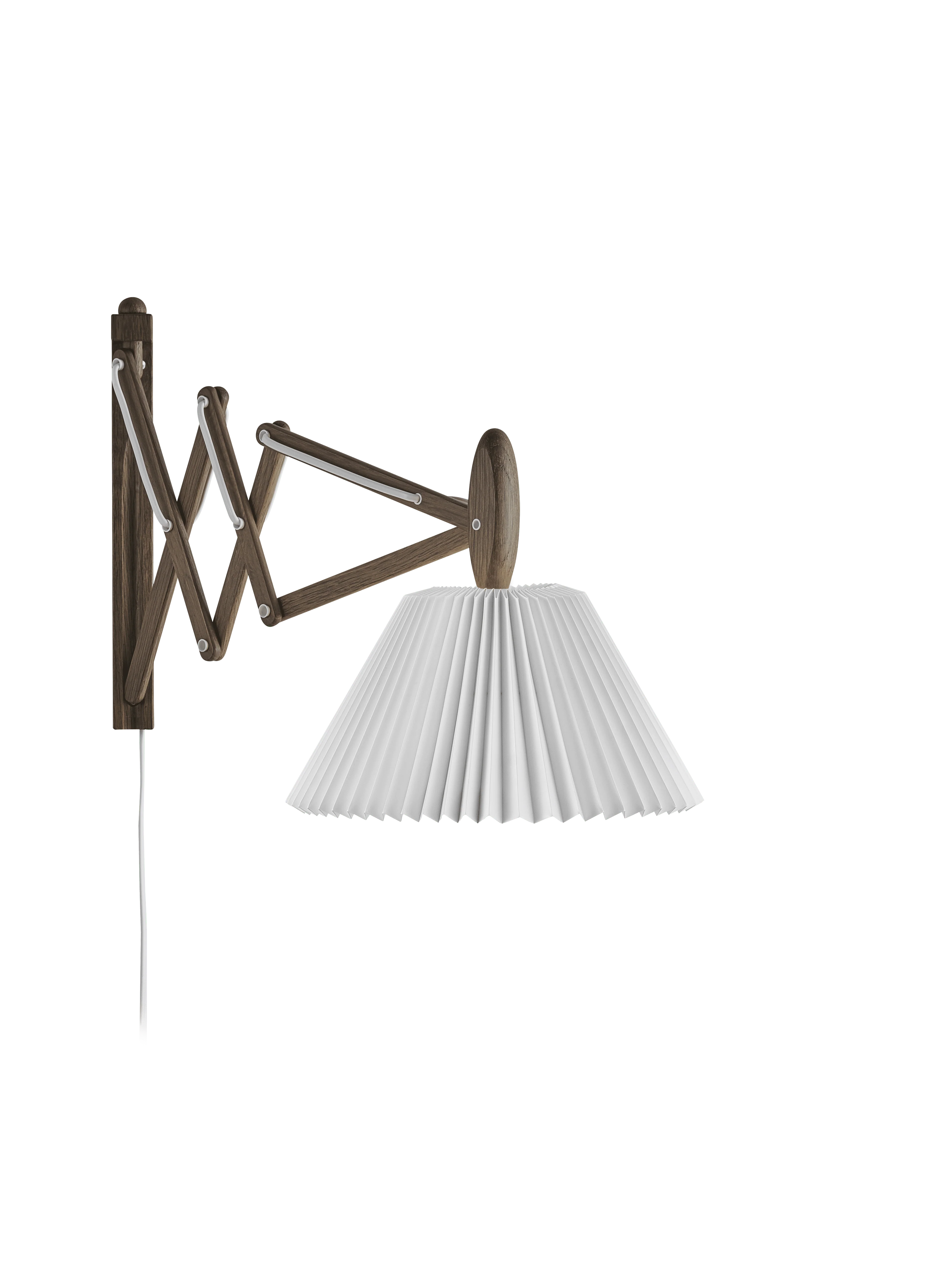 Lampa ścienna MODEL 223 2/17 SAX biały z ciemną dębową podstawą - Image 15