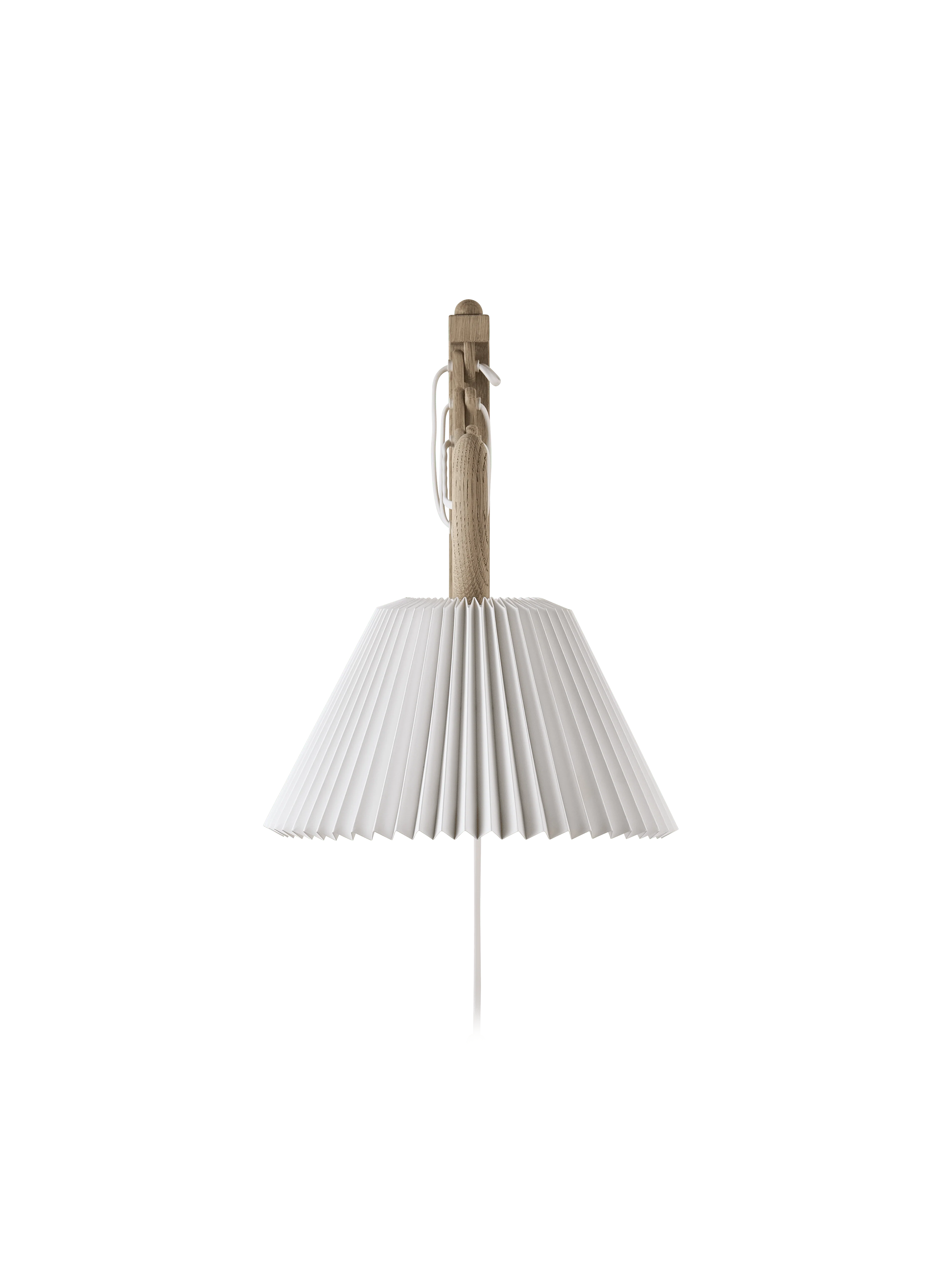 Lampa ścienna MODEL 223 2/17 SAX biały z jasną dębową podstawą - Image 5