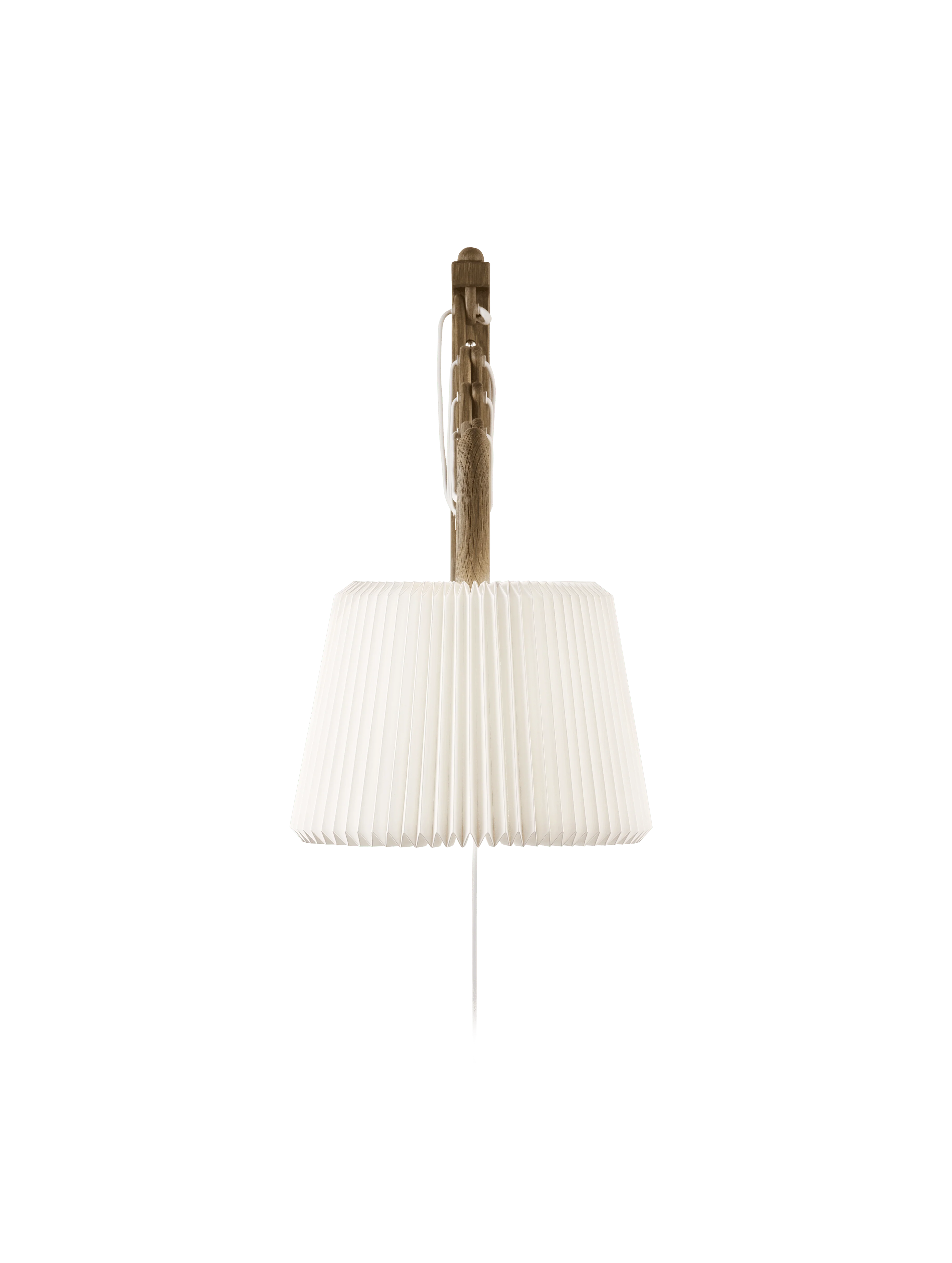 Lampa ścienna MODEL 233 120 SAX biały z ciemną dębową podstawą - Image 14